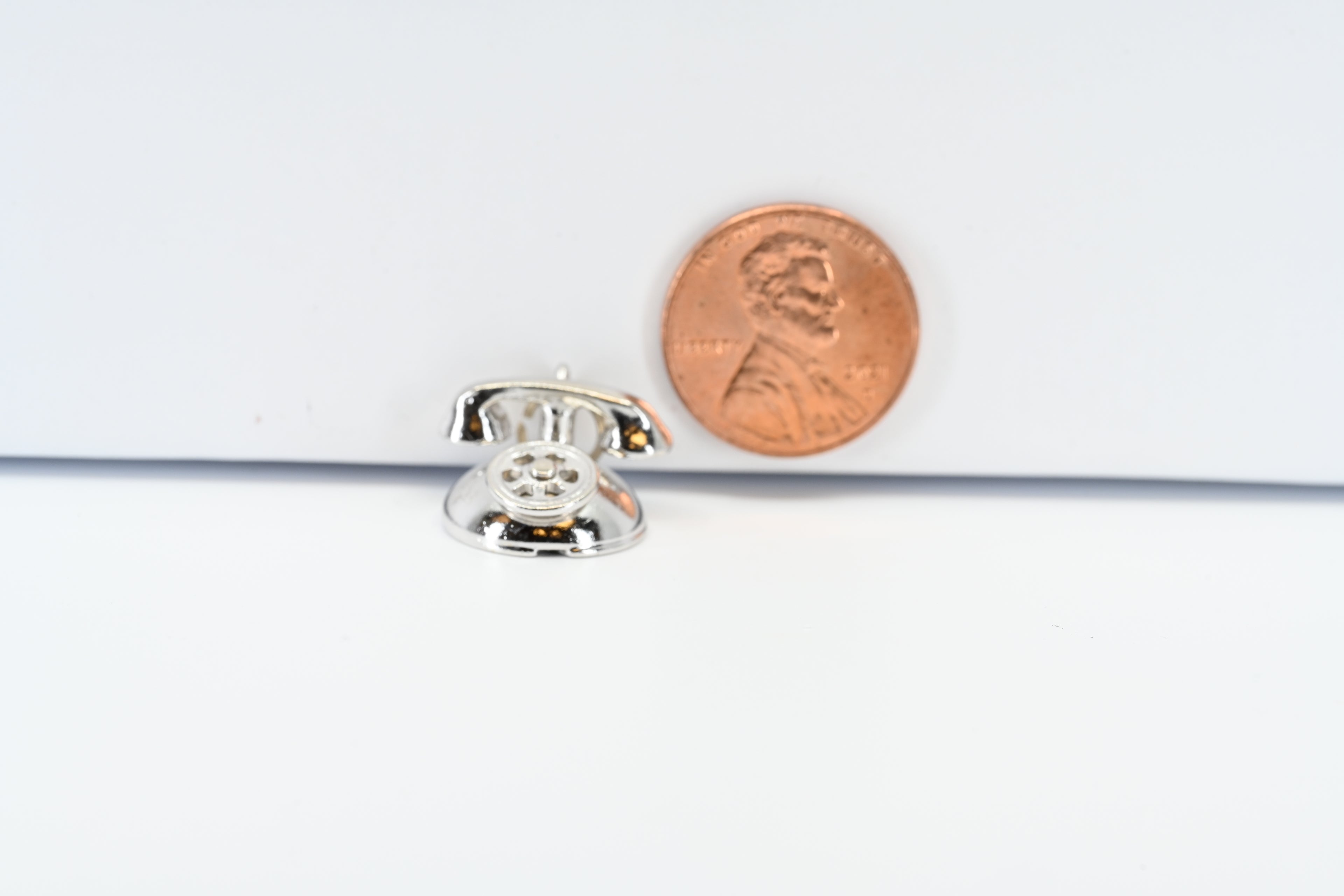 Sterling Silver Phone Charm