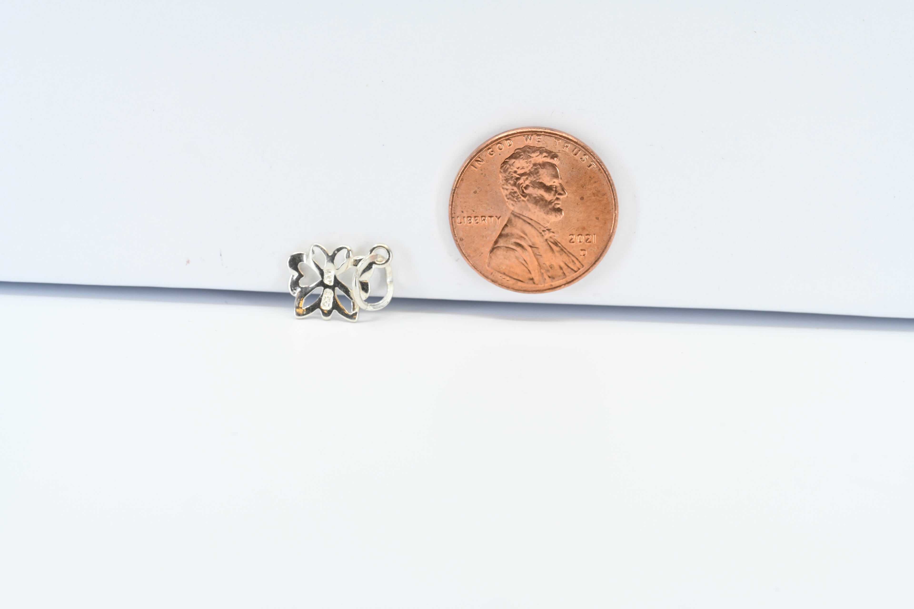 Sterling Silver Butterfly Charm