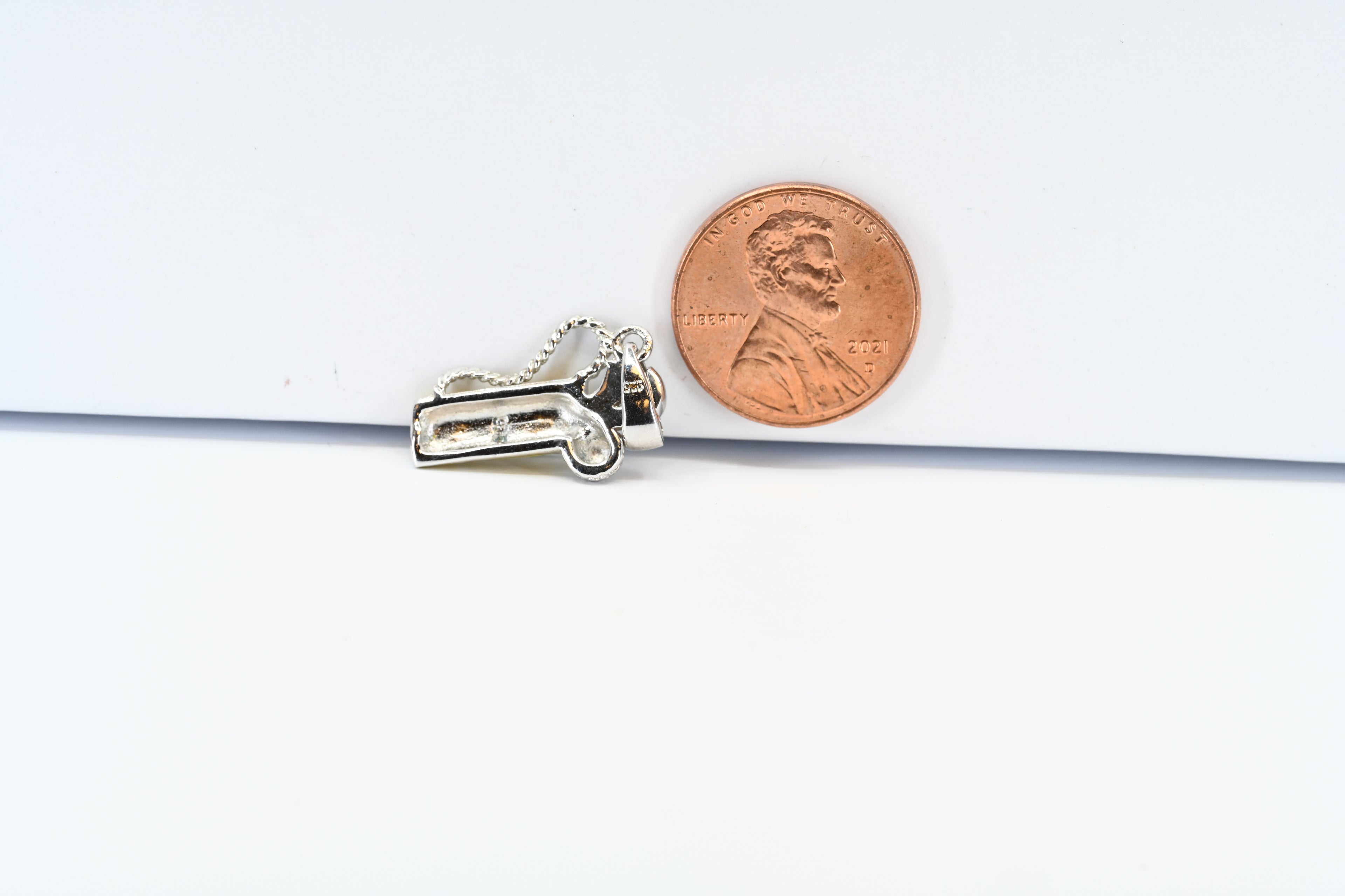 Sterling Silver Golf Bag Charm