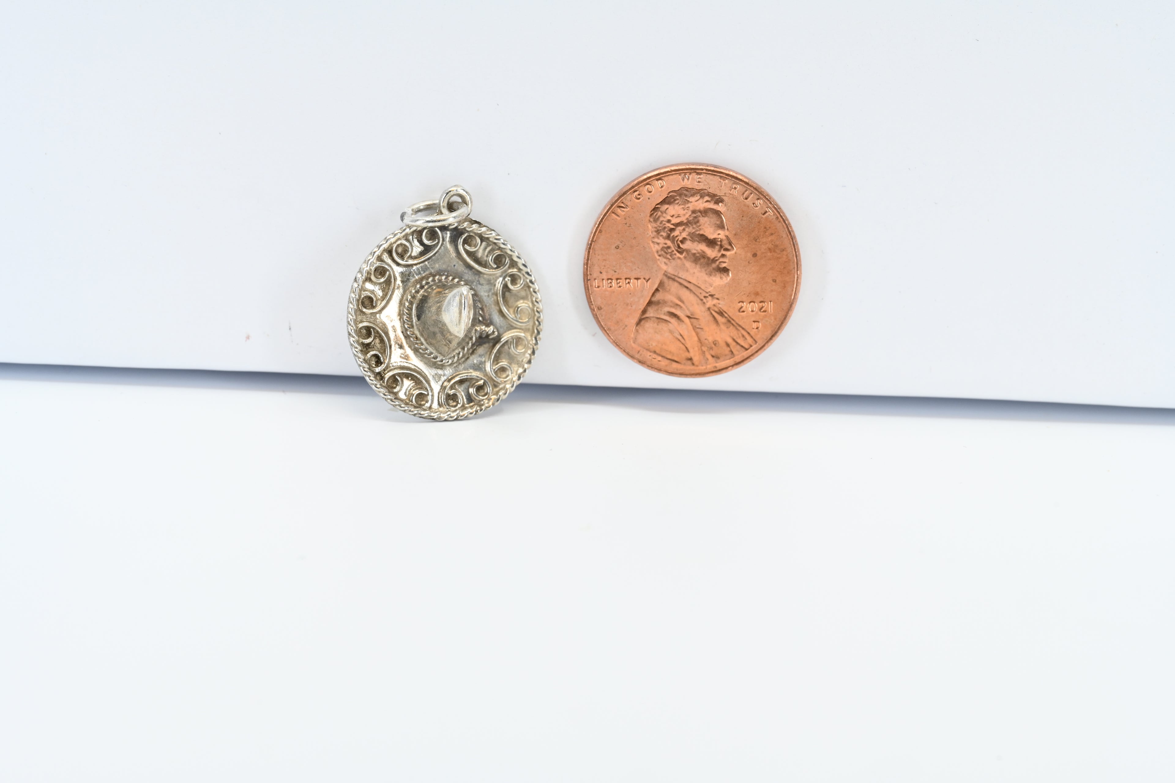 Sterling Silver Sombreros Charm
