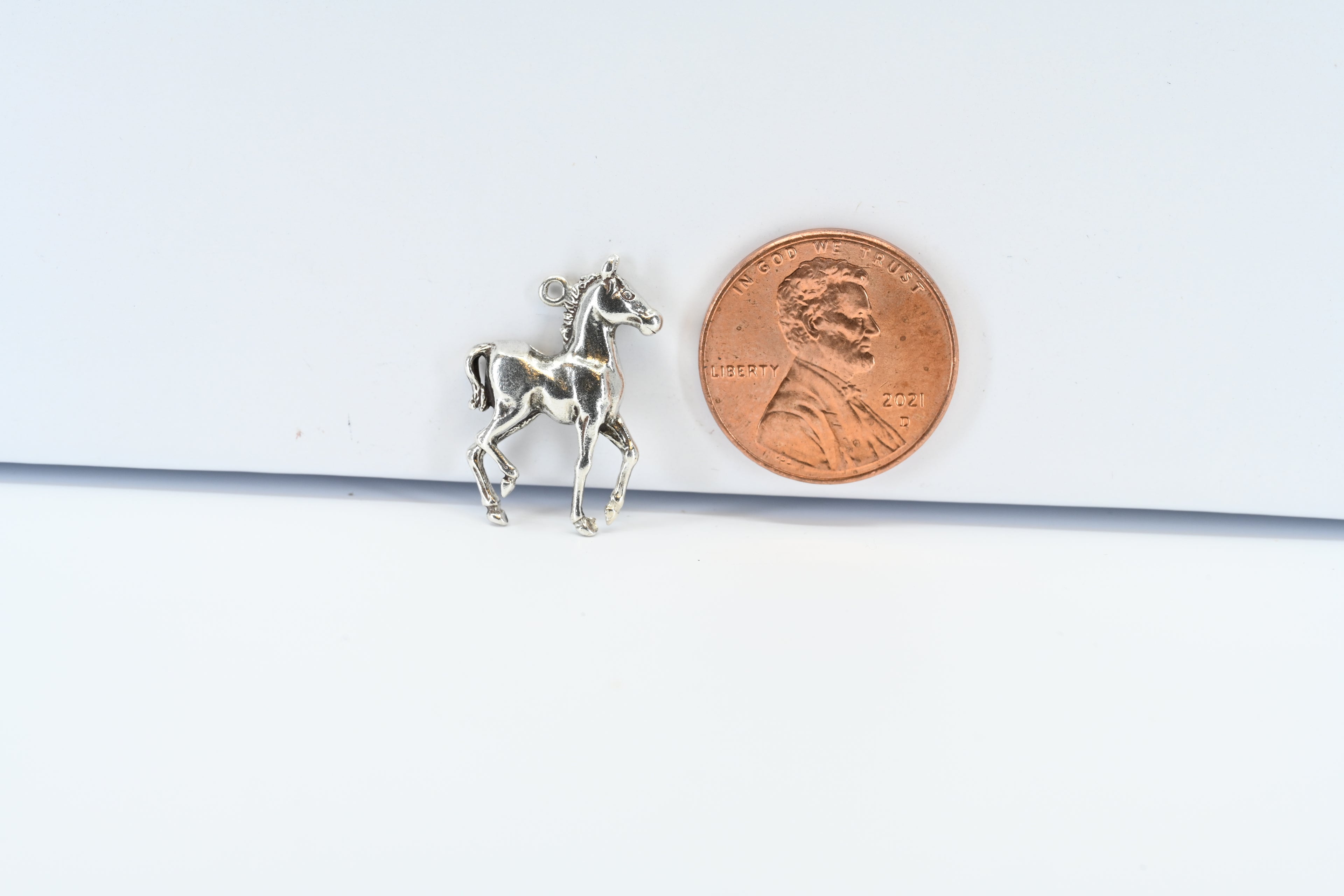 Sterling Silver Horse Charm