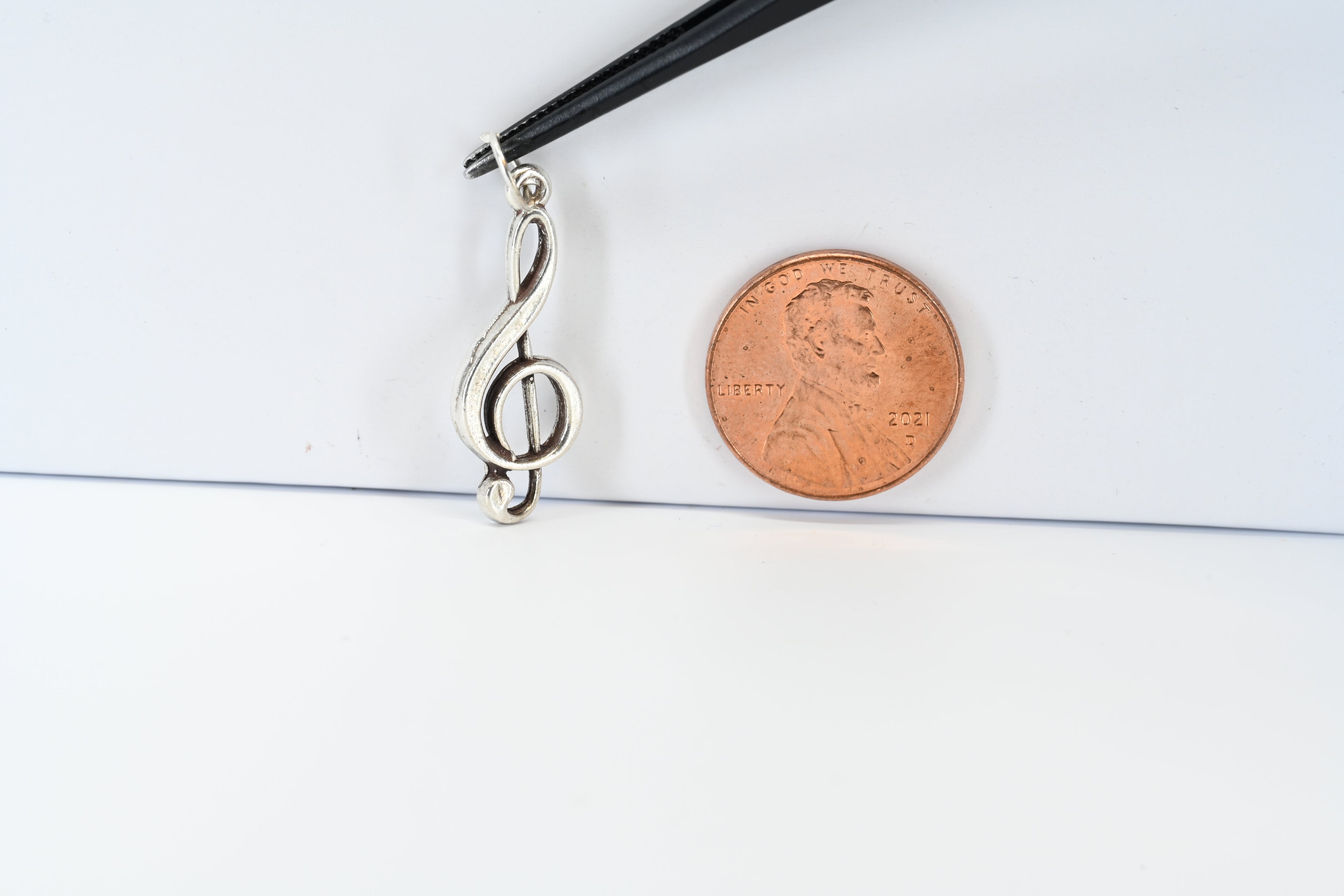 Sterling Silver Music Note Charm