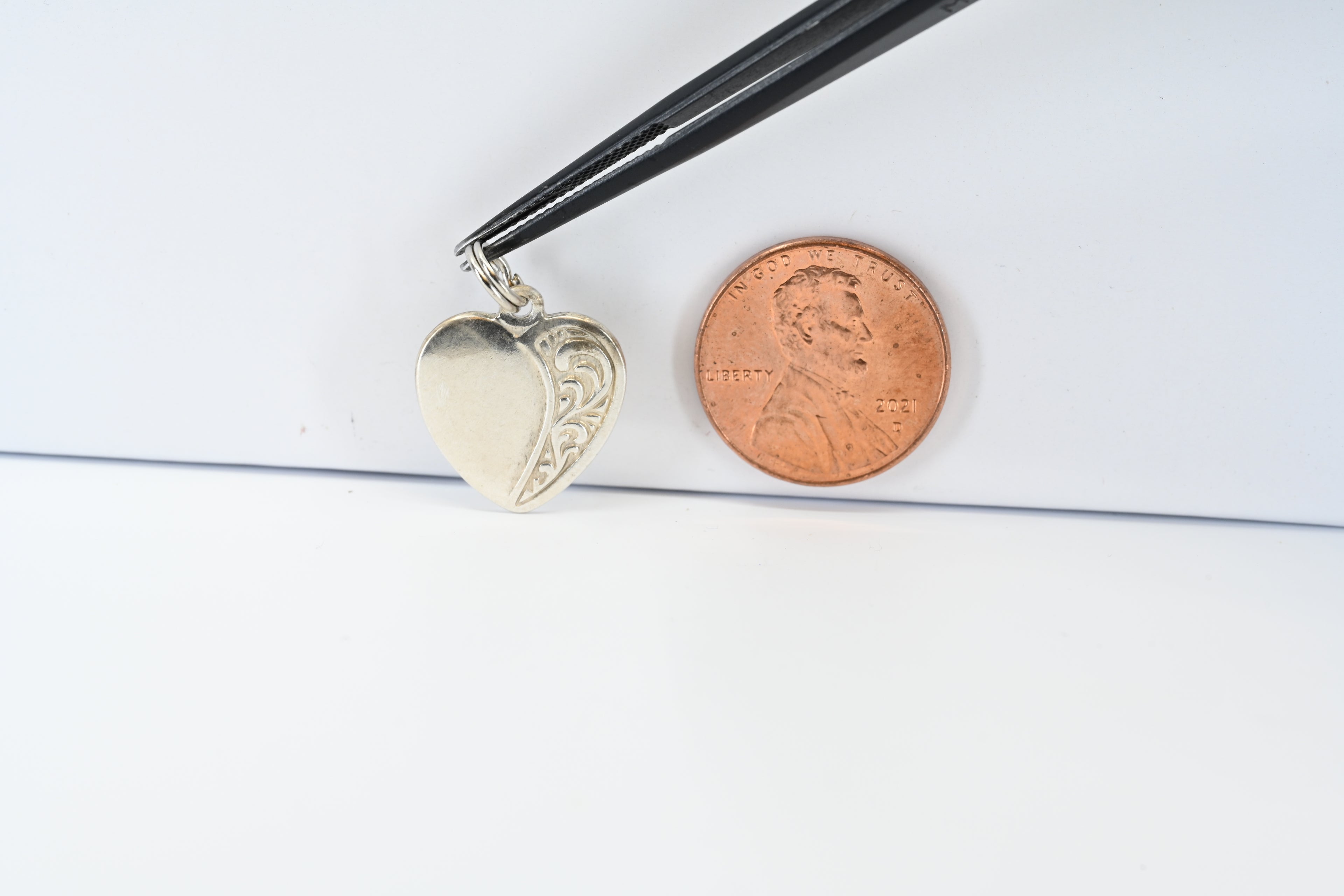 Sterling Silver Heart Charm