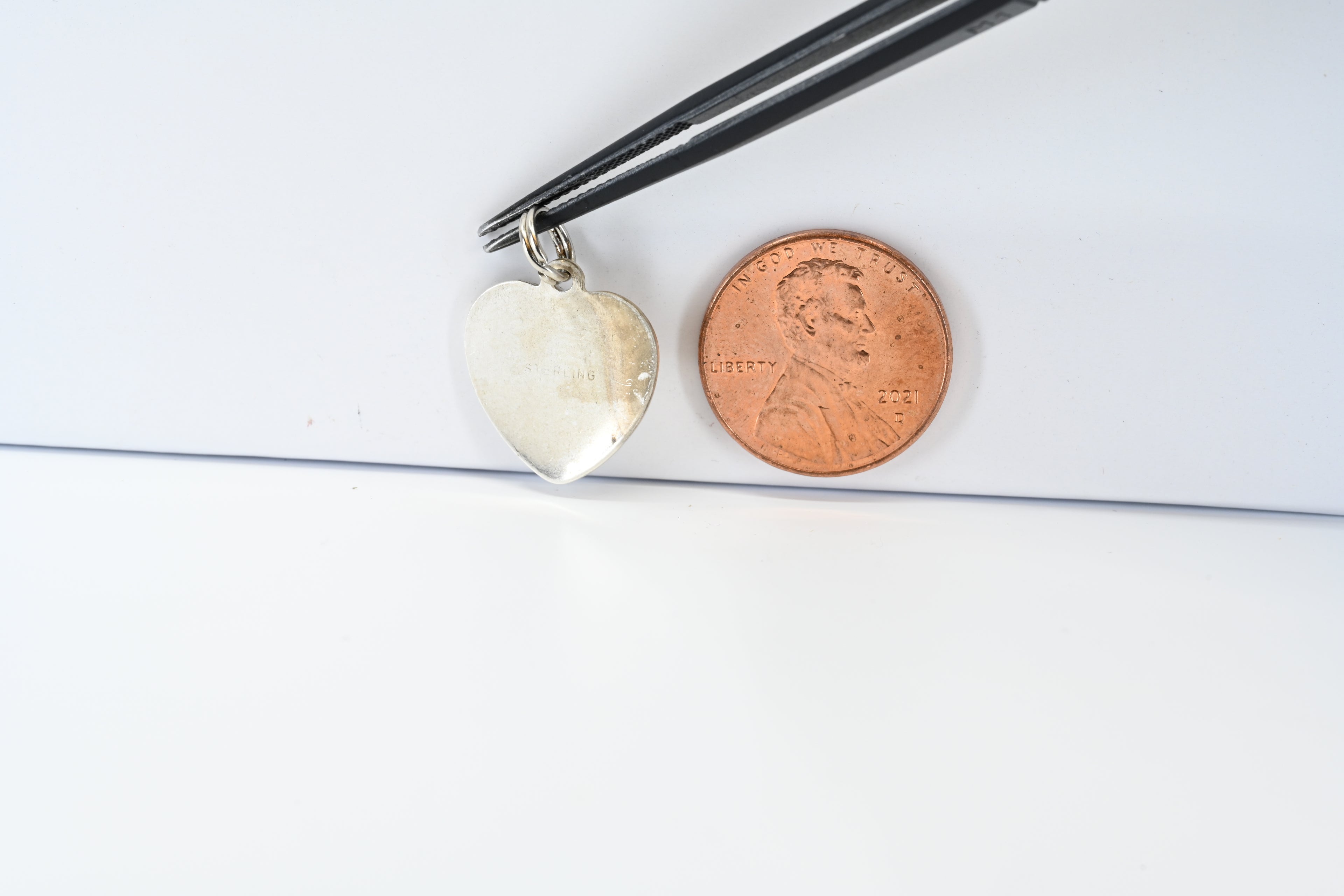 Sterling Silver Heart Charm