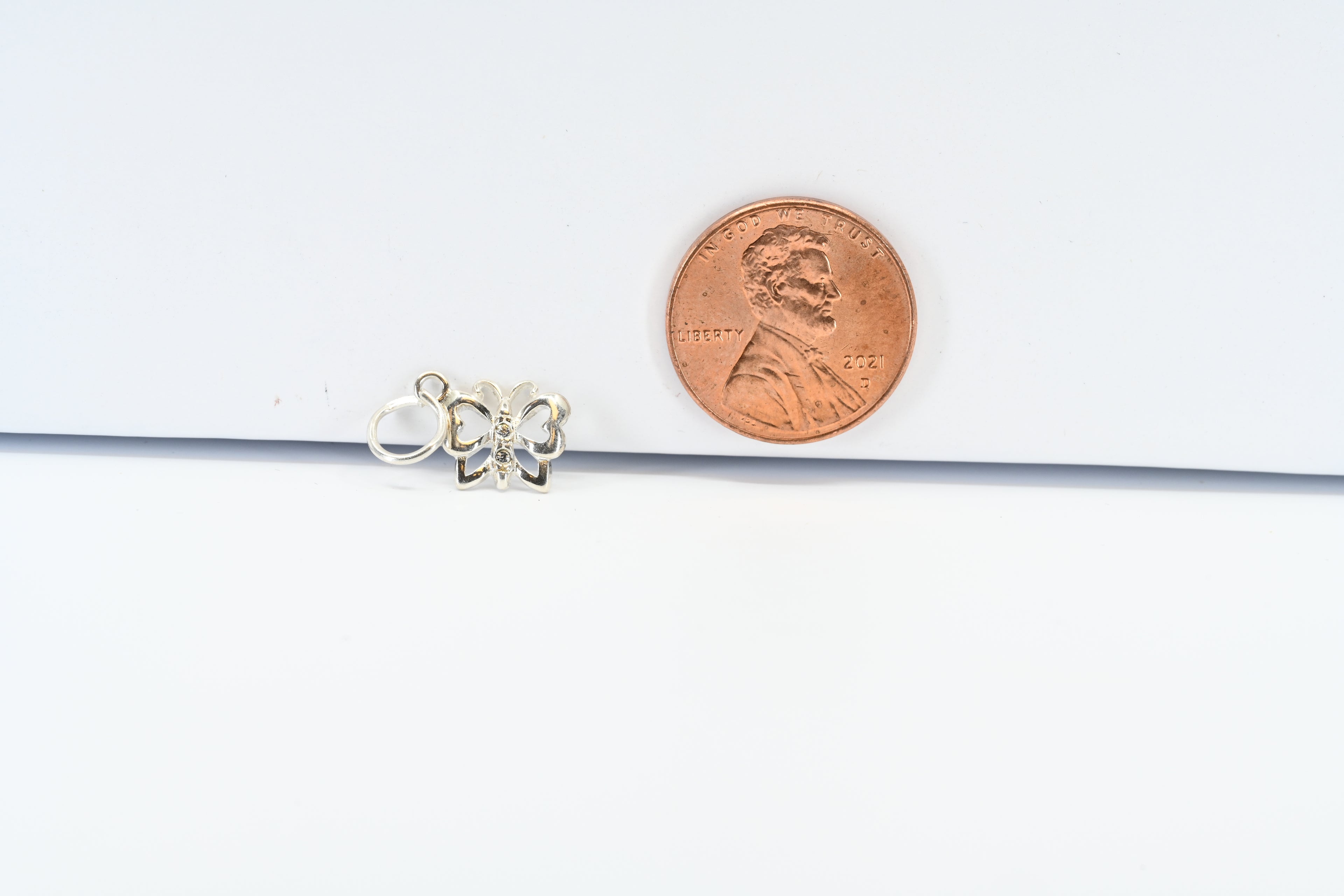 Sterling Silver Butterfly Charm