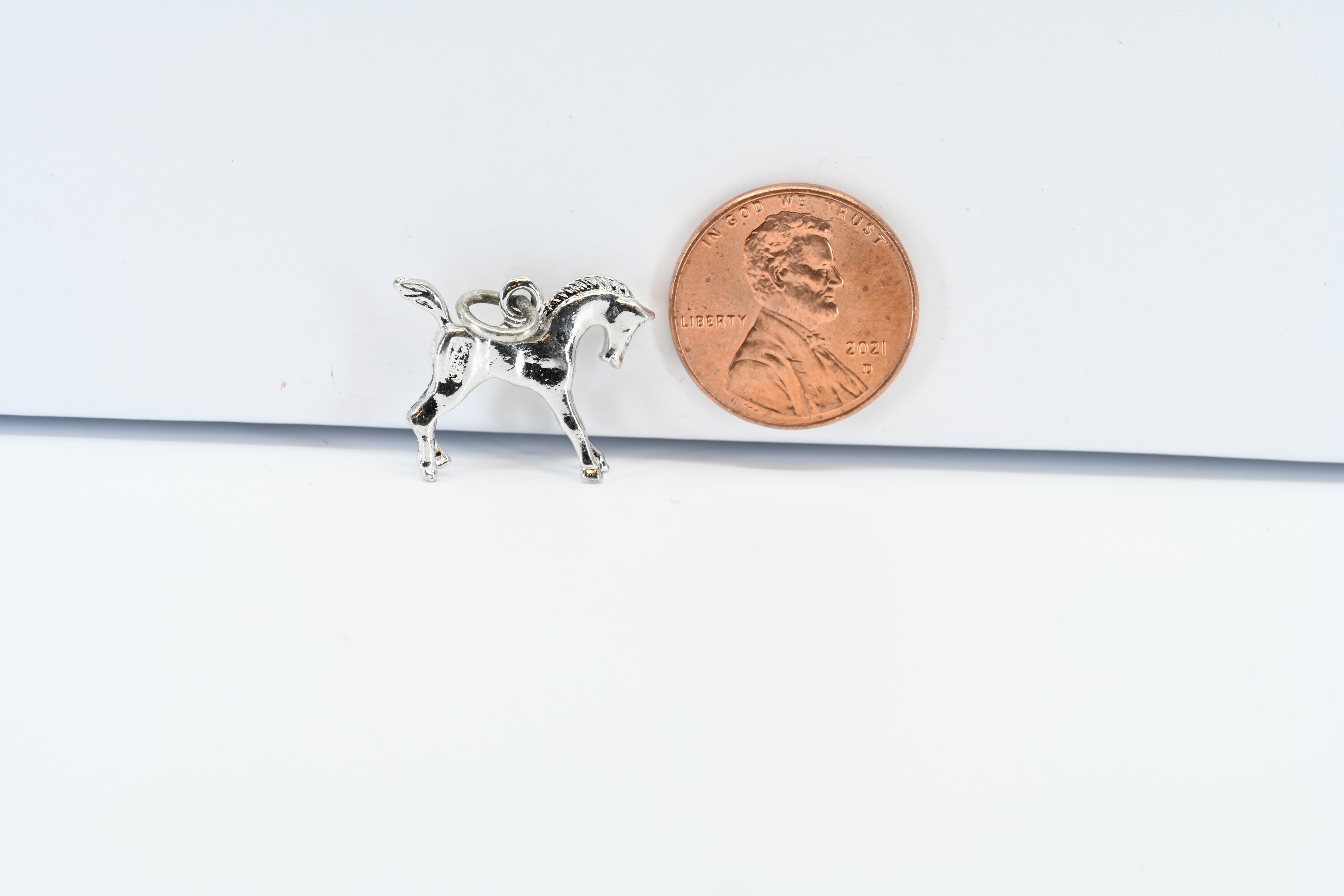 Sterling Silver  Horse Charm