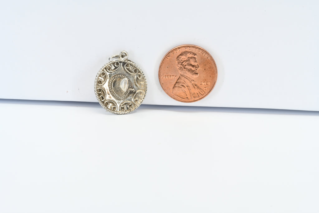 Sterling Silver Sombreros Charm