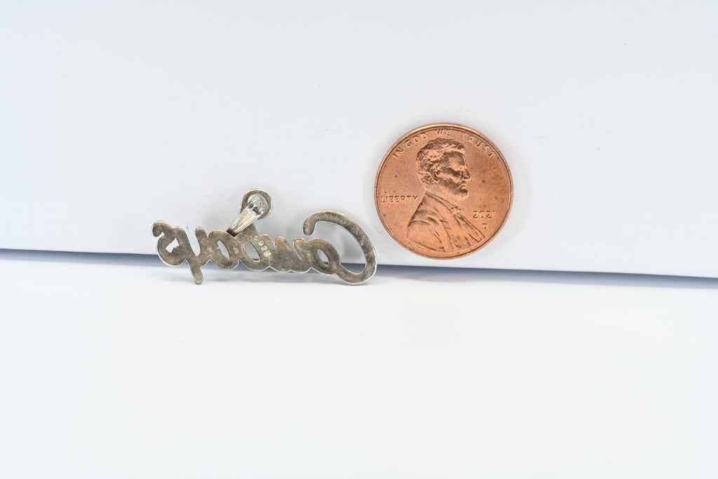 Sterling Silver Cowboy Charm