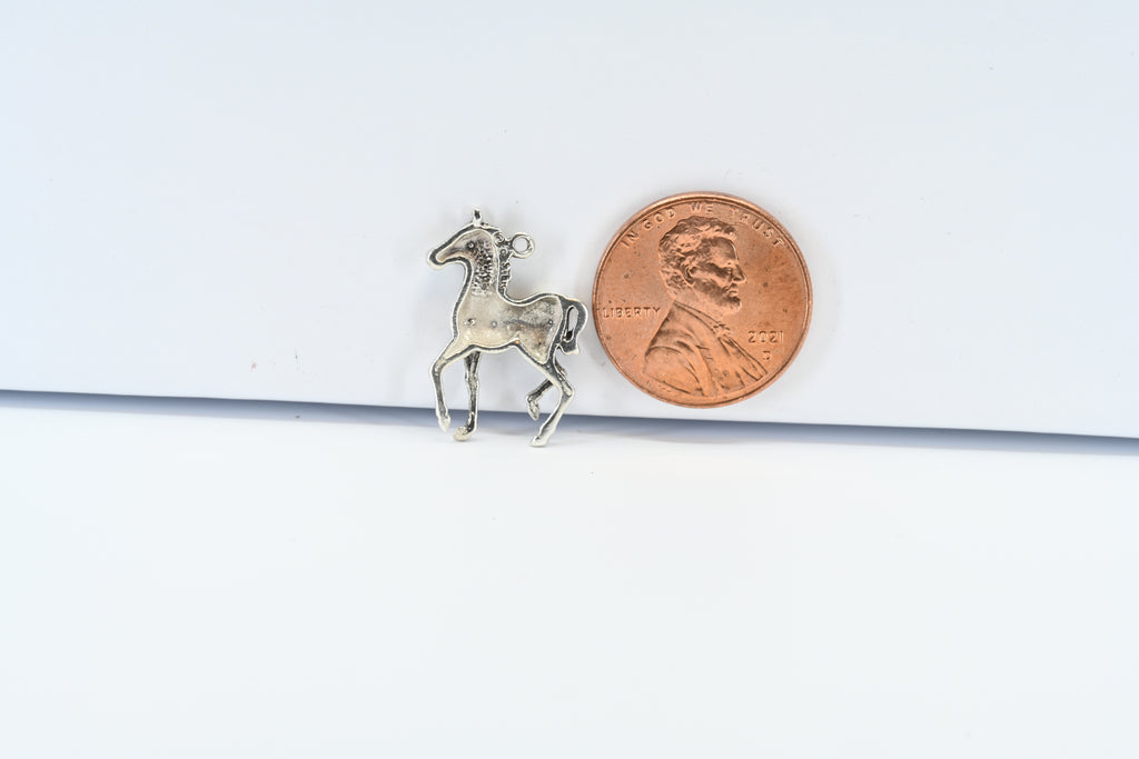 Sterling Silver Horse Charm