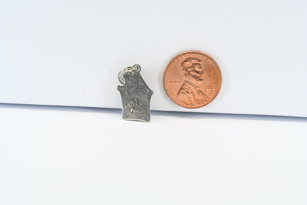 Sterling Silver Family House Charm