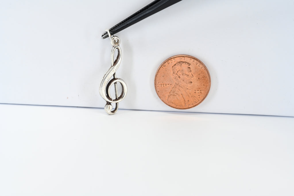 Sterling Silver Music Note Charm