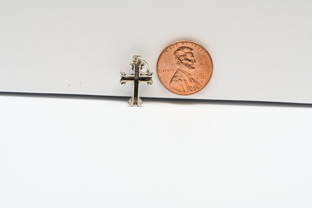Sterling Silver Cross Charm