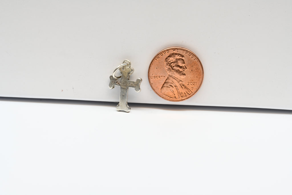 Sterling Silver Cross Charm