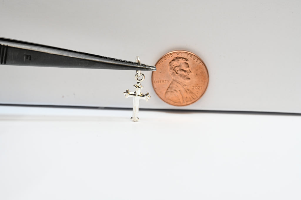 Sterling Silver Cross Charm