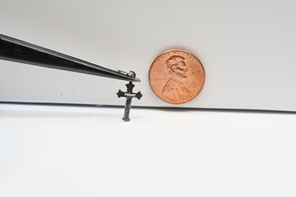 Sterling Silver Cross Charm