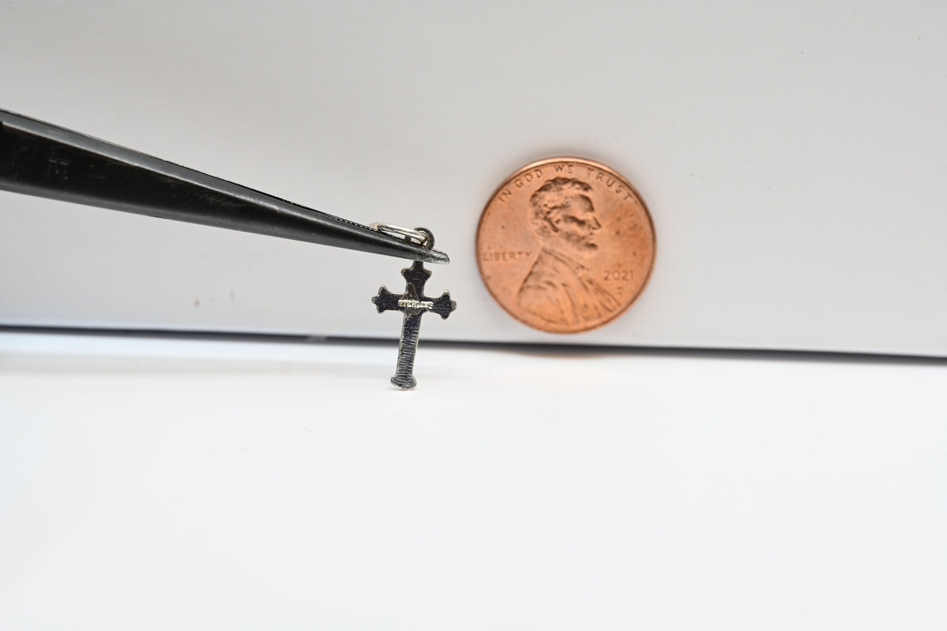 Sterling Silver Cross Charm