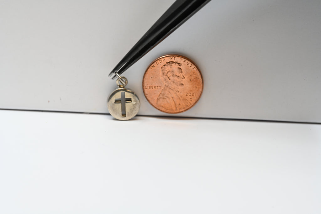 Sterling Silver Cross Charm