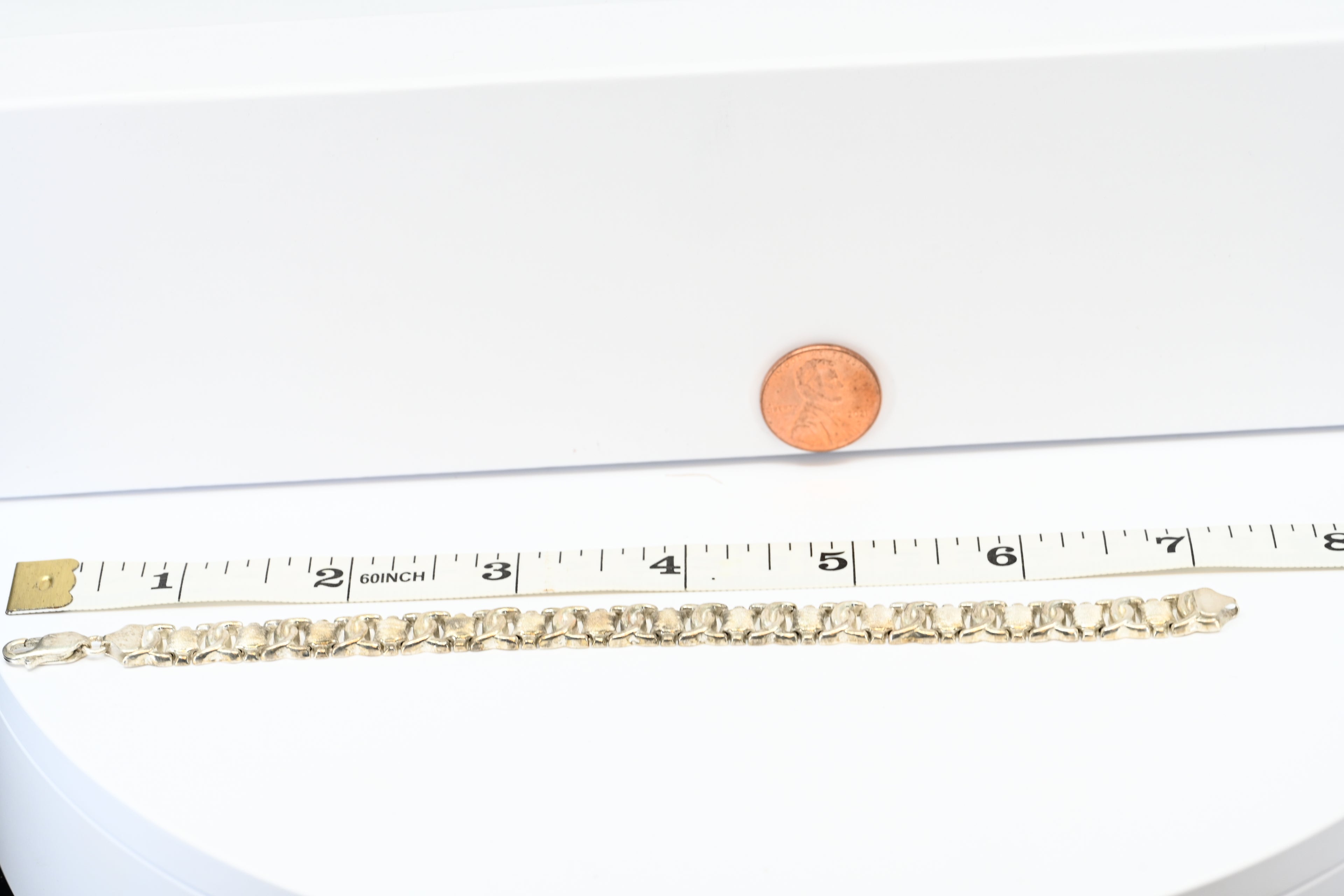 Sterling Silver Fancy Link Bracelet