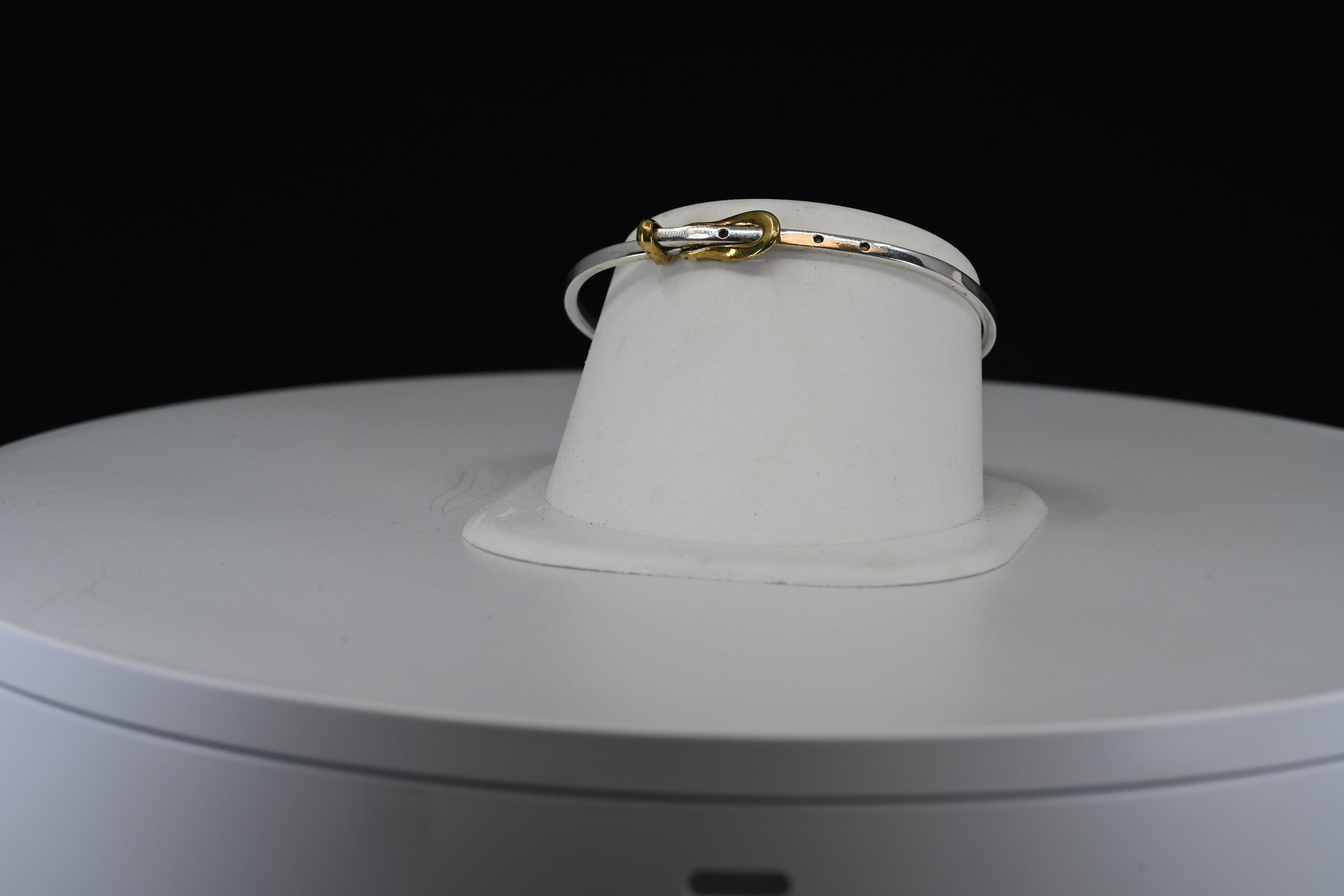 Belt Buckle Sterling Silver Hinged Bangle