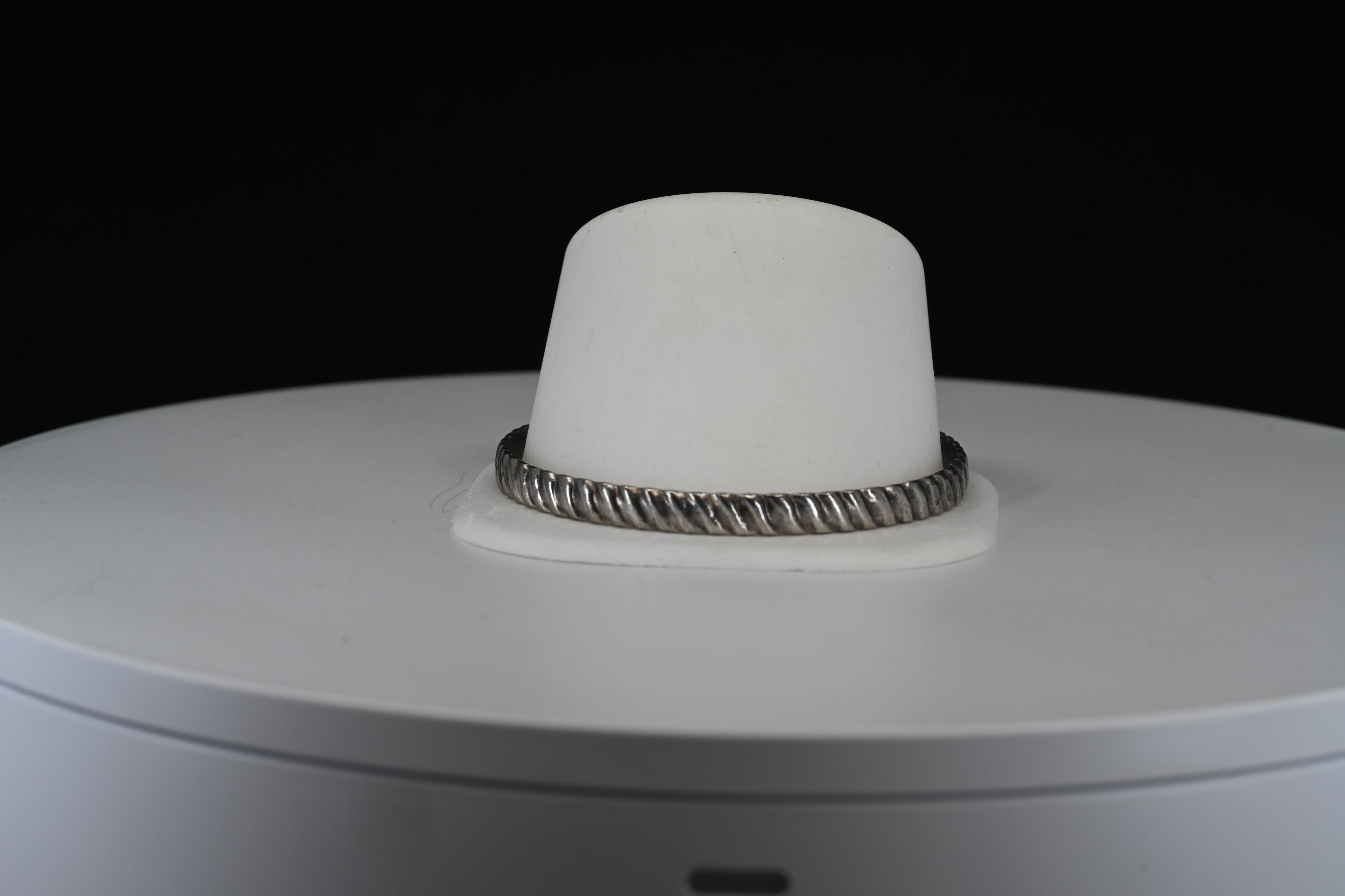 Sterling Silver Rope Bangle Bracelet