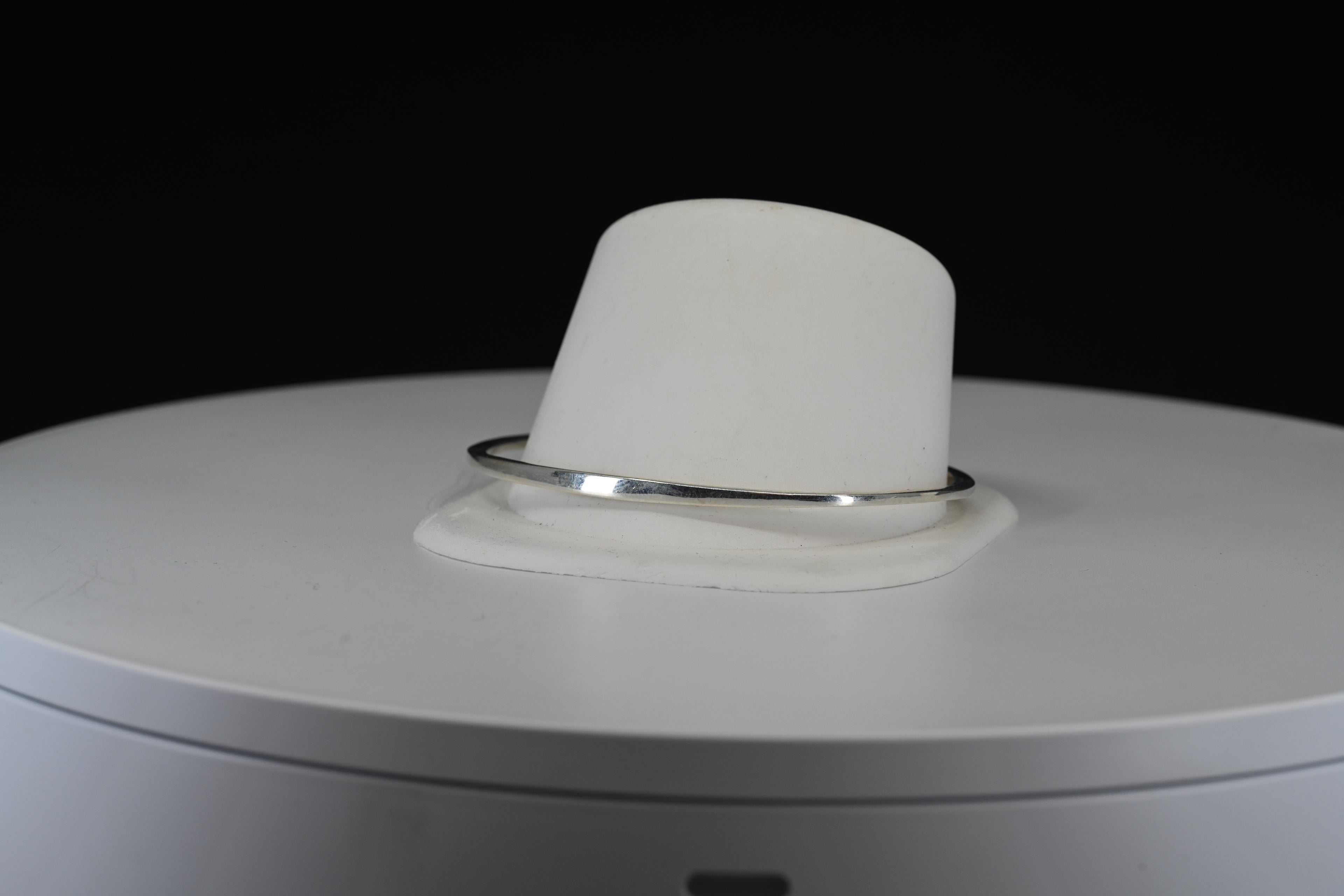 Sterling Silver Tapered Bangle Bracelet