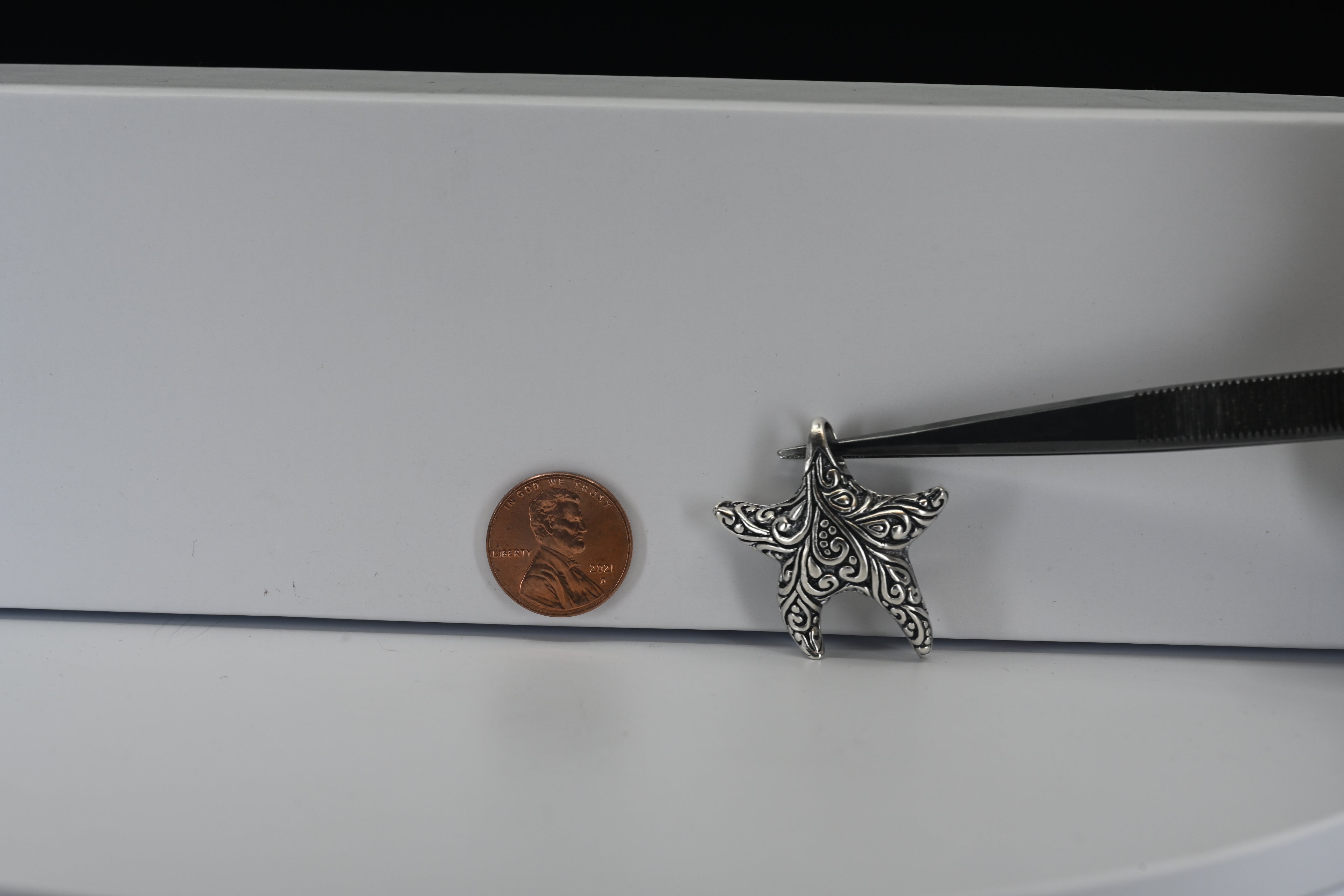Sterling Silver Starfish Pendant