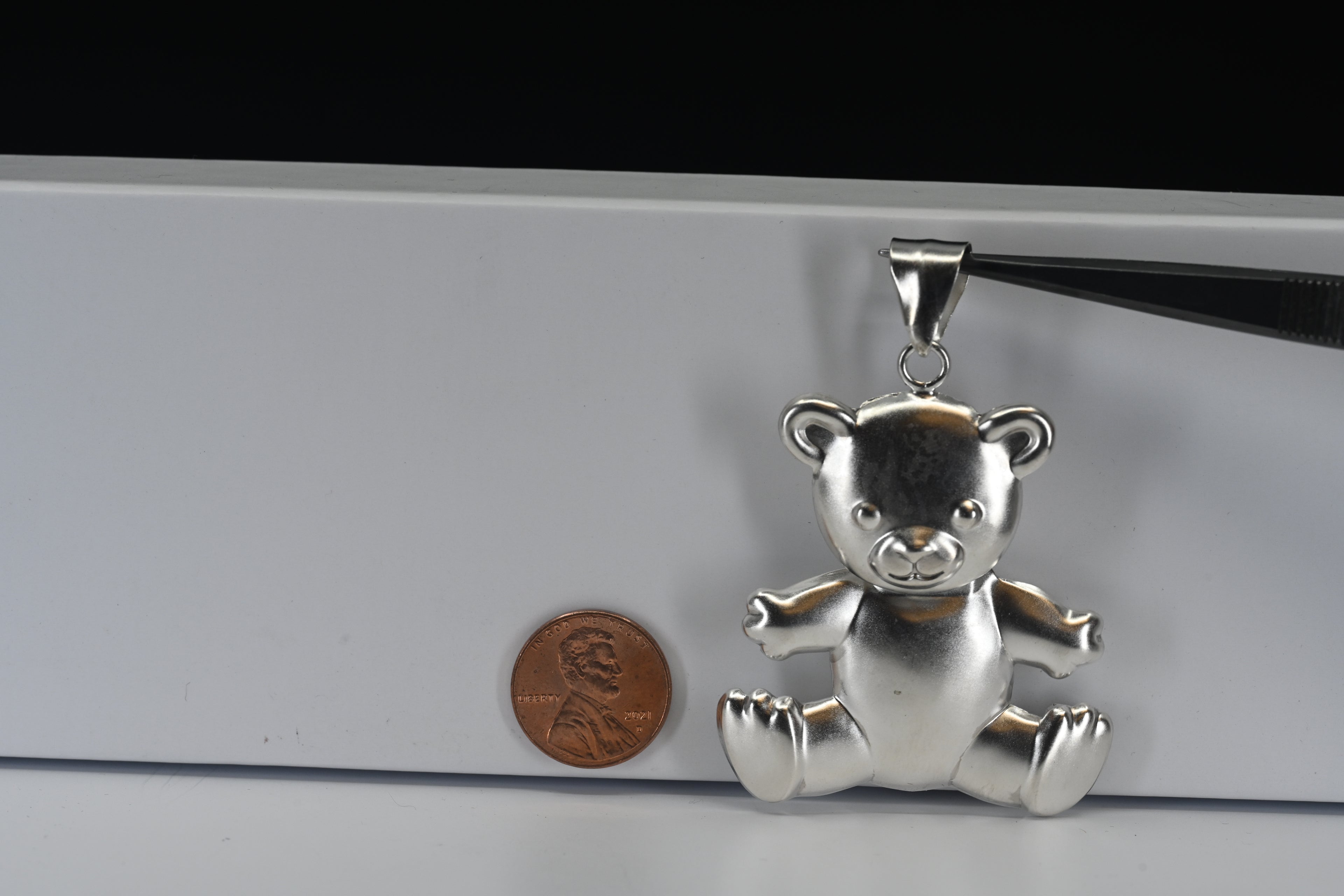Sterling Silver Bear Pendant