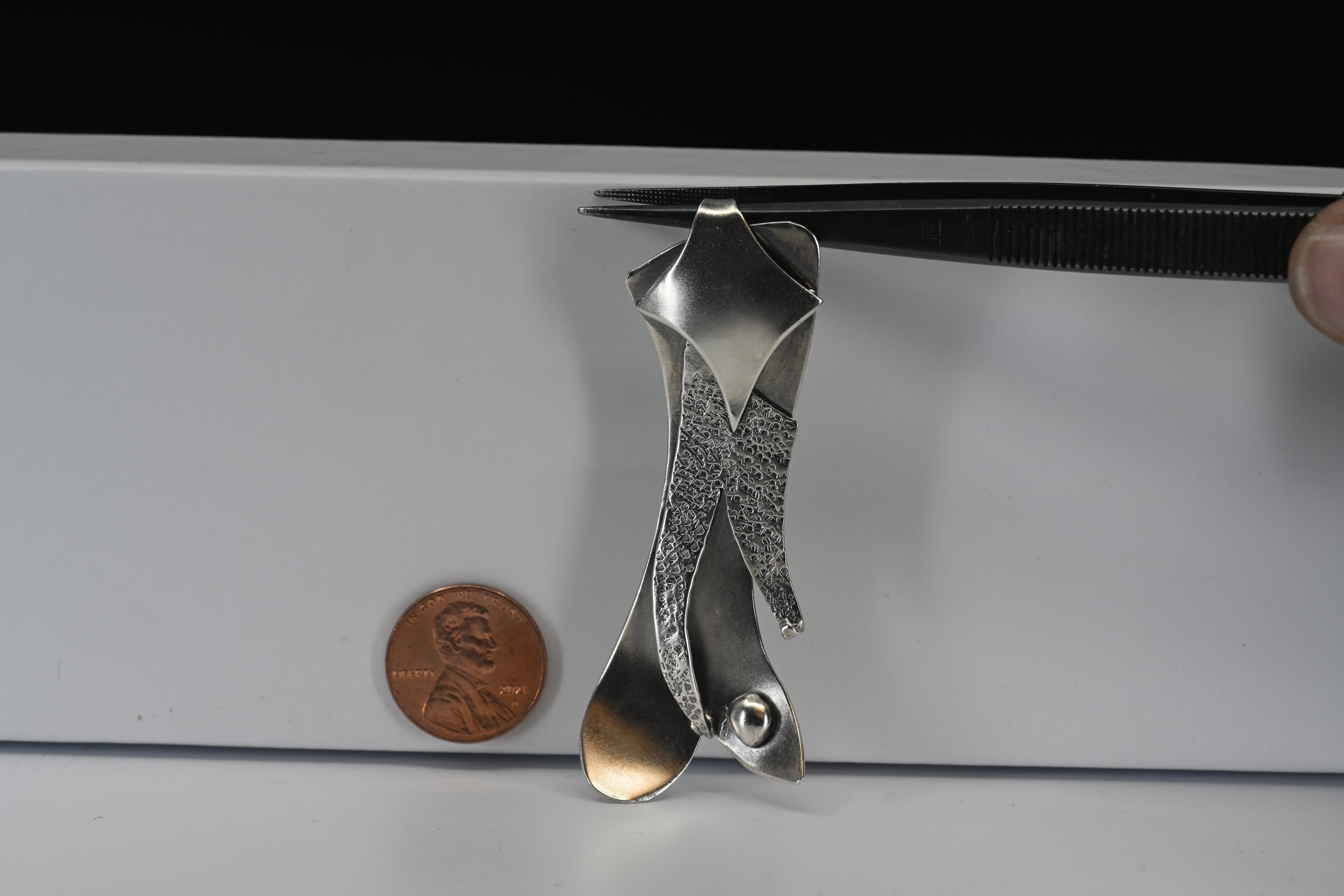 Sterling Silver Artistic Pendant