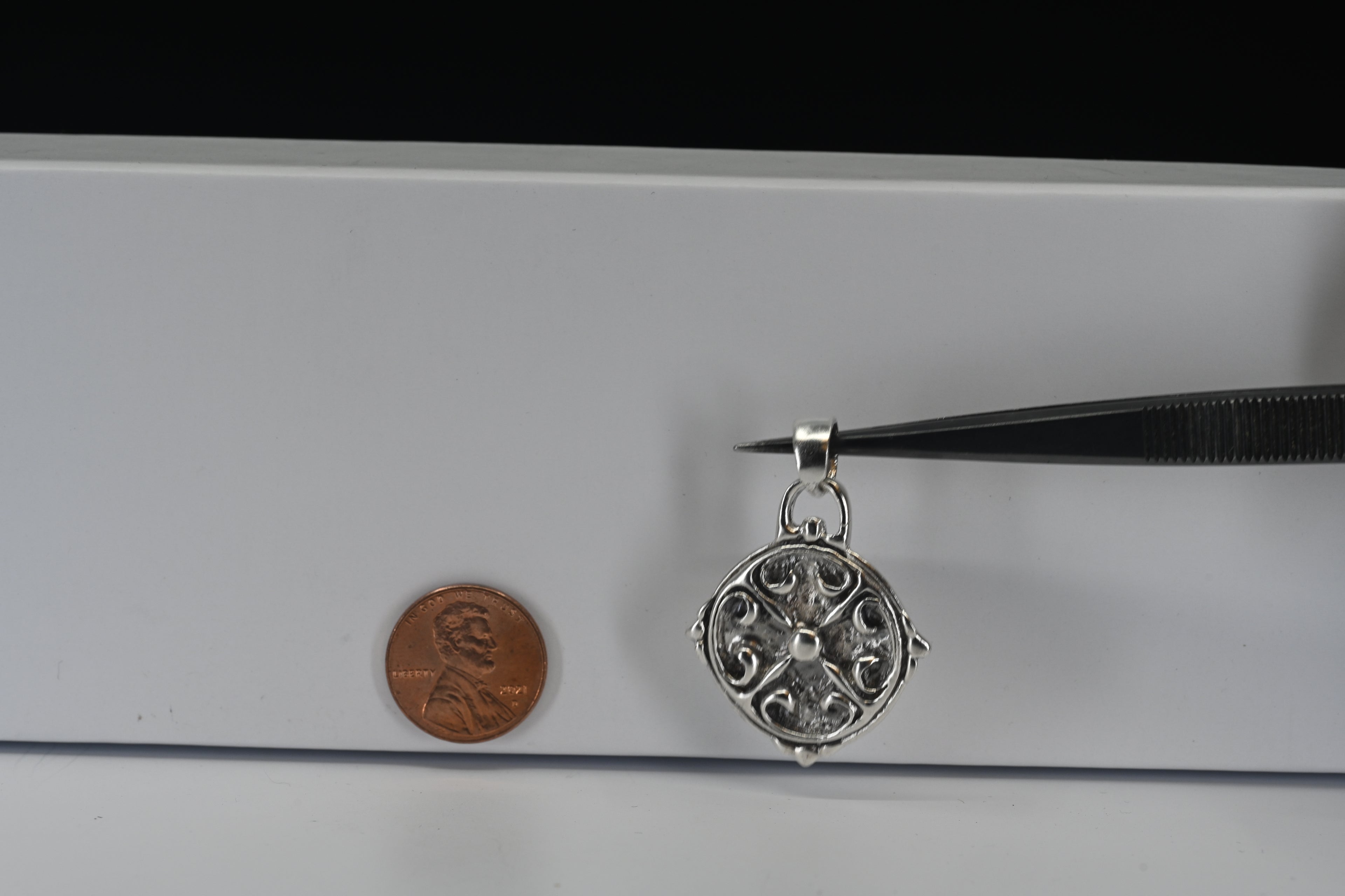 Sterling Silver Maltese Cross Pendent