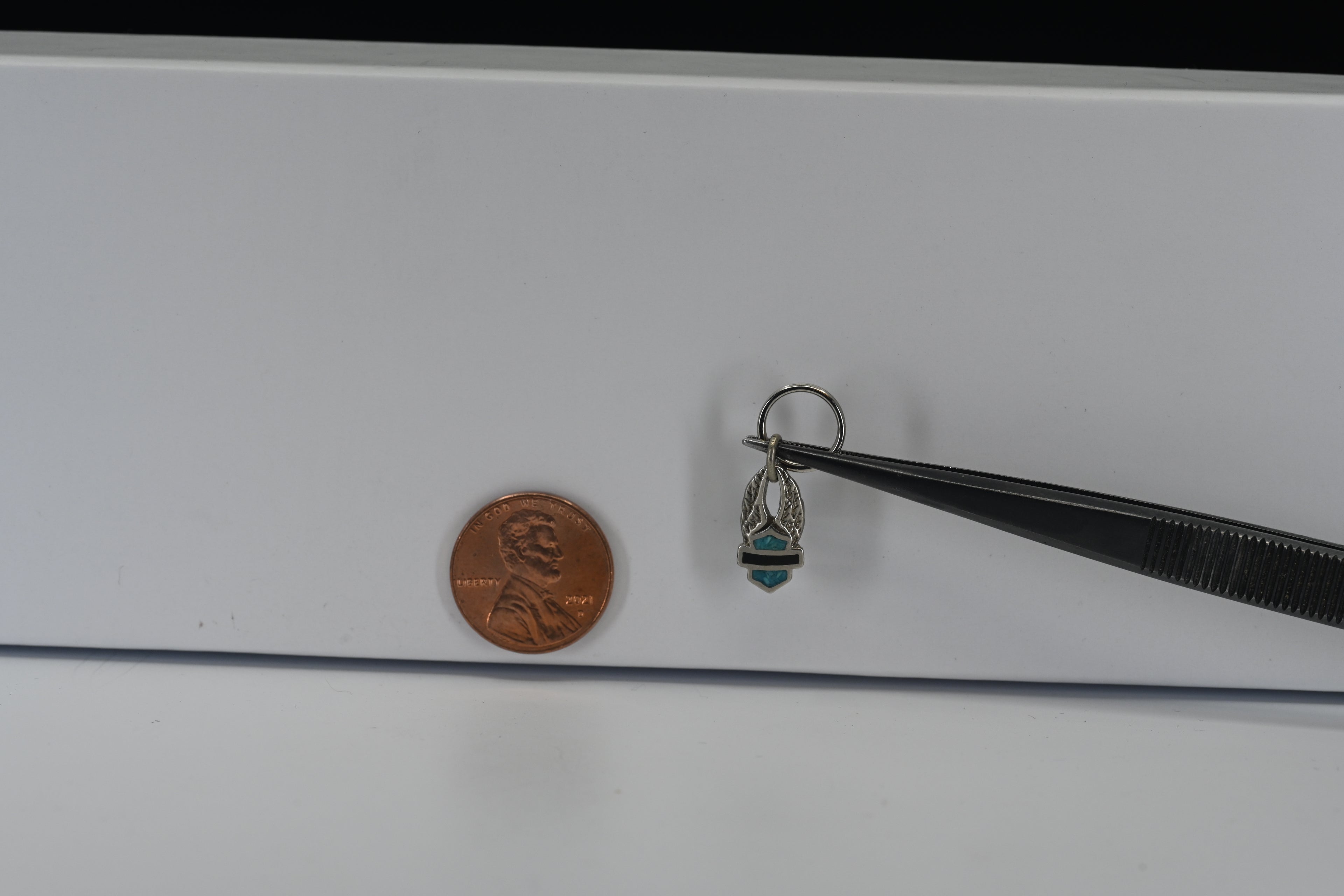 Sterling Silver Harley Davidson Charm