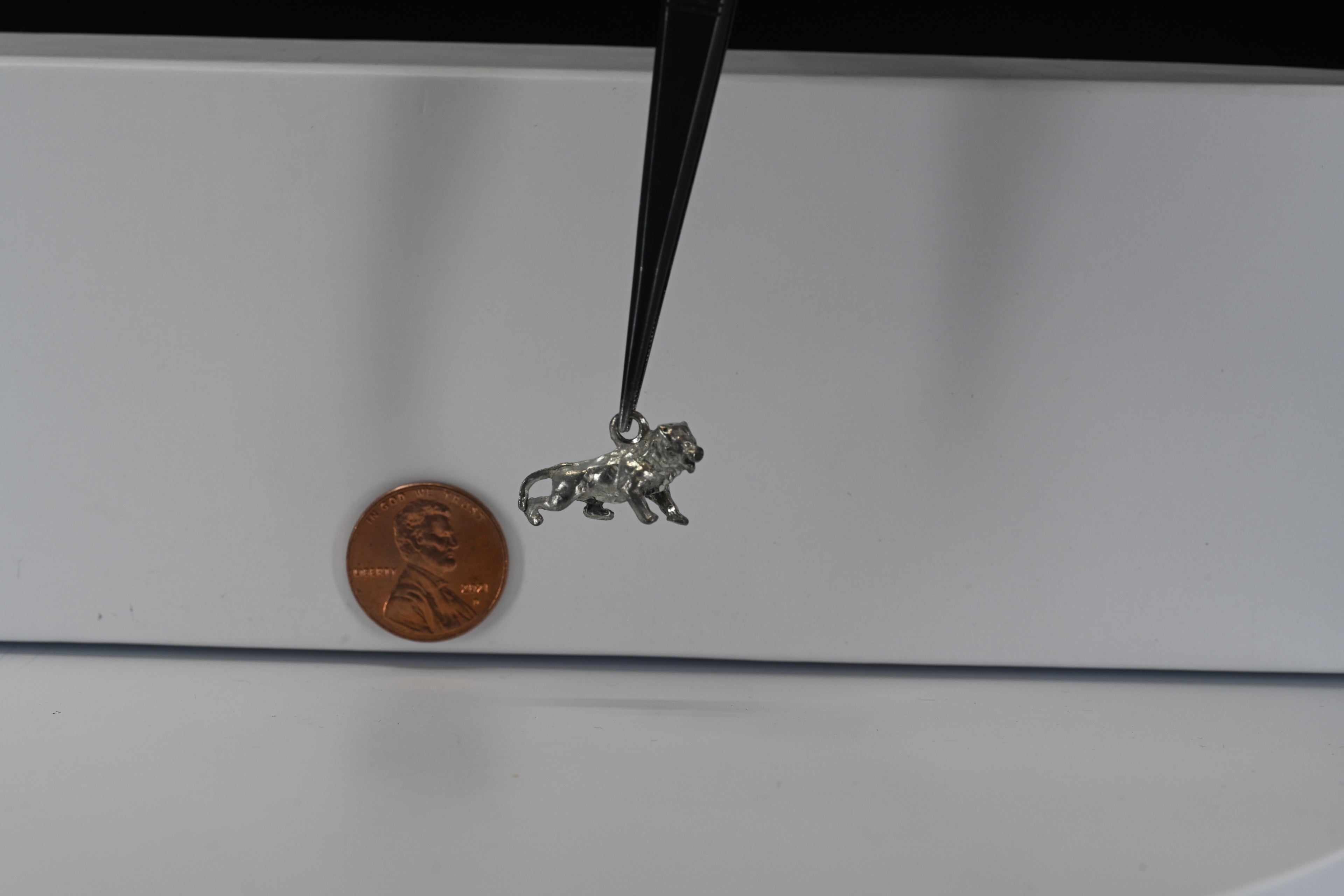 Sterling Silver Tiger Charm