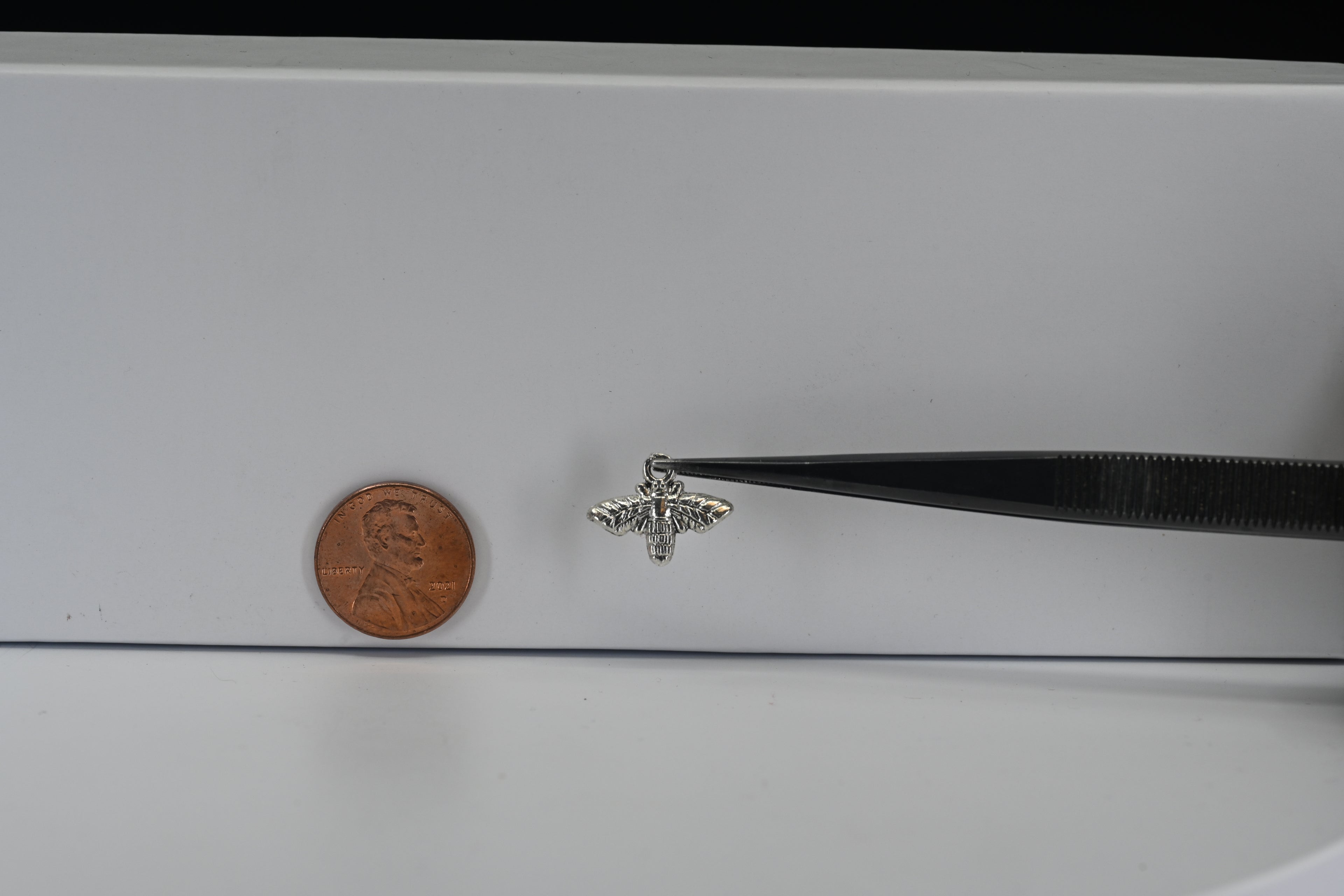 Sterling Silver Moth Charm