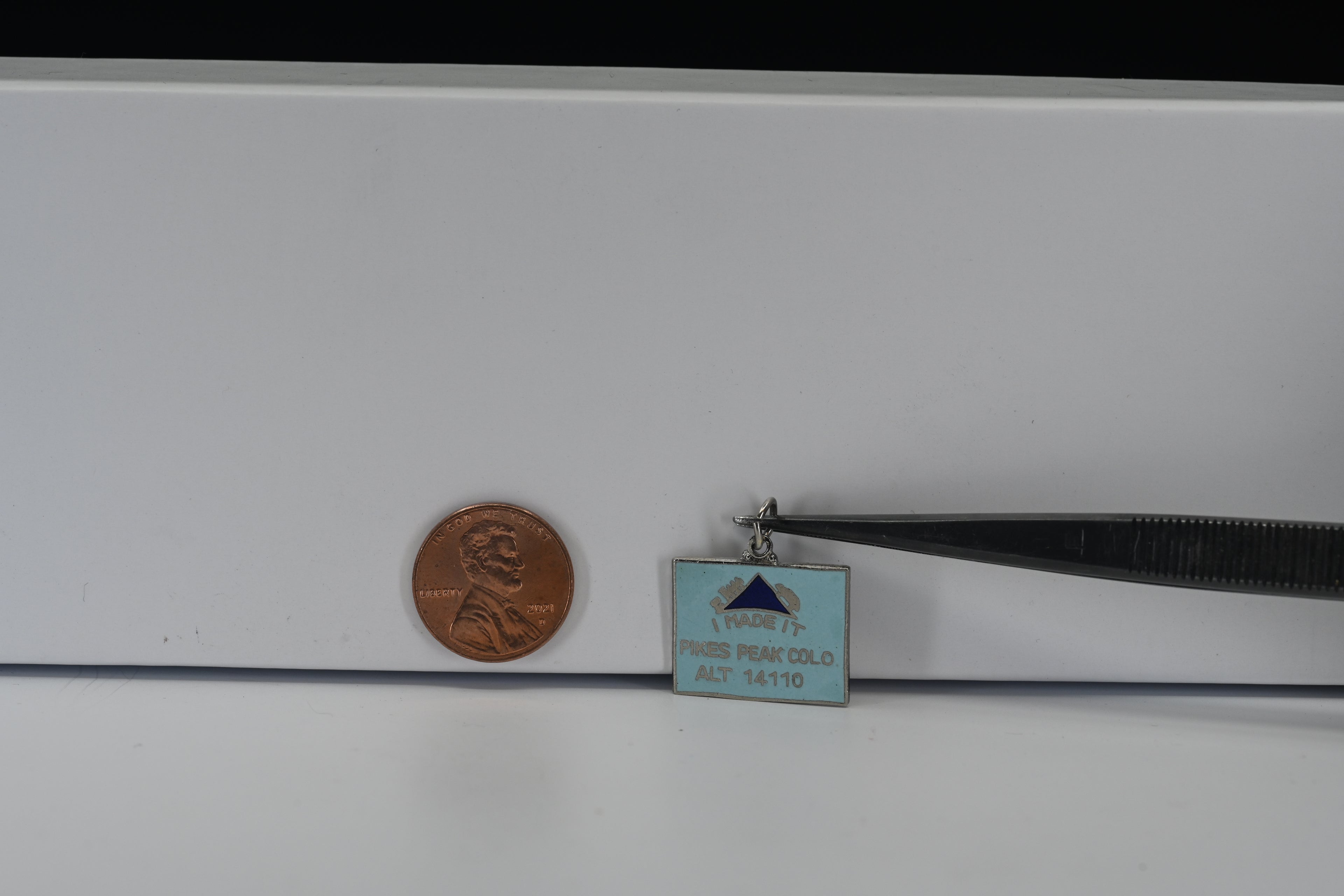 Sterling Silver Pikes Peak Charm