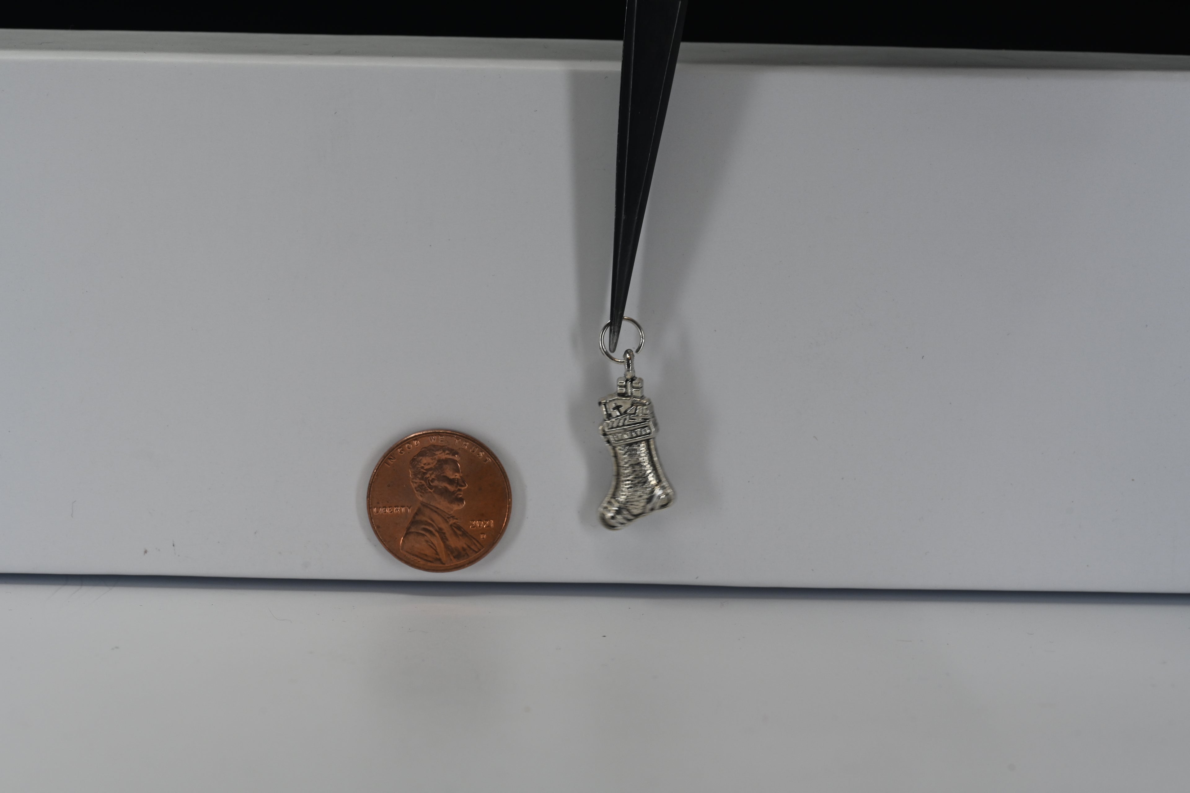 Sterling Silver Stocking Charm