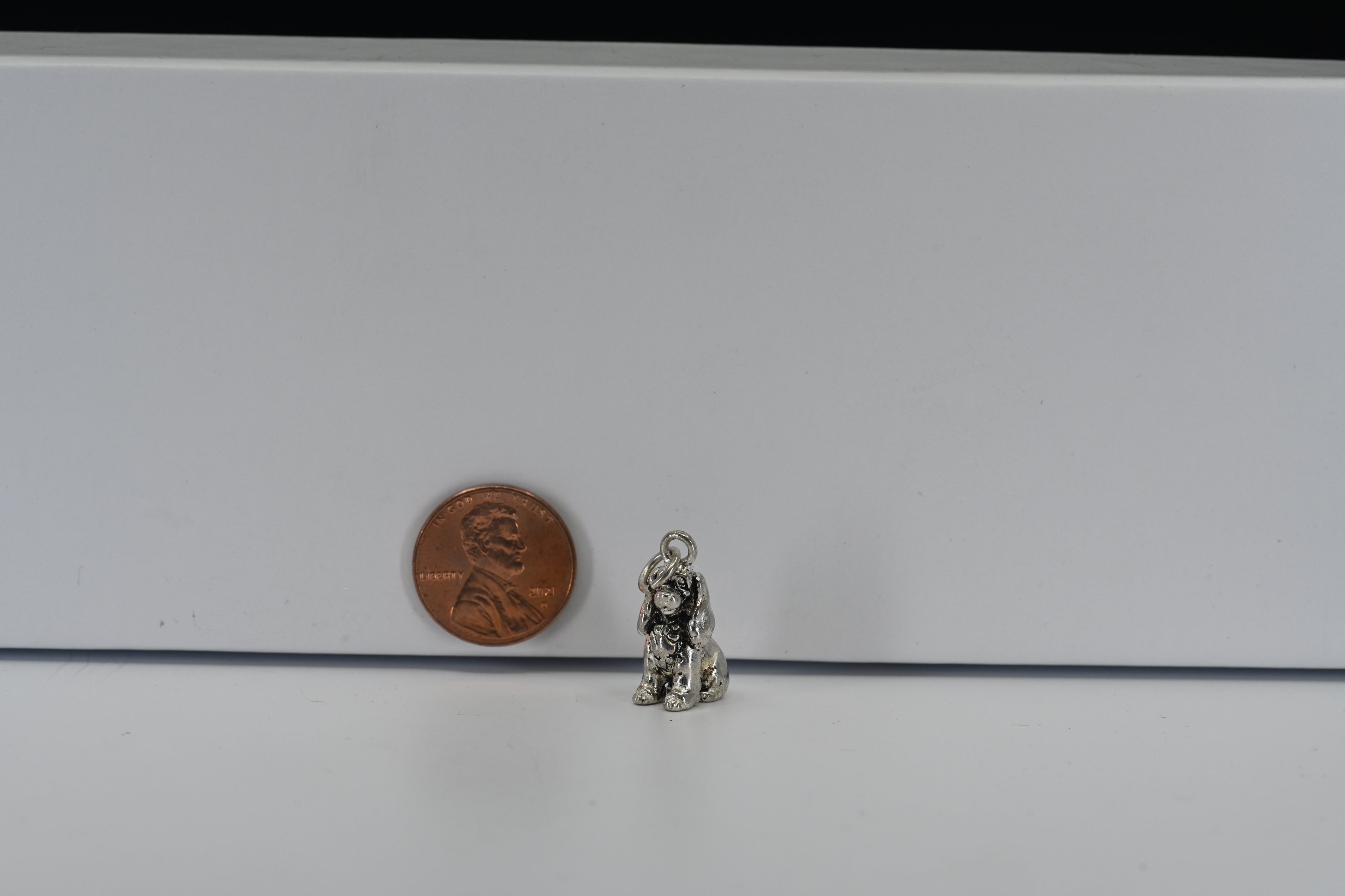 Sterling Silver Dog Charm