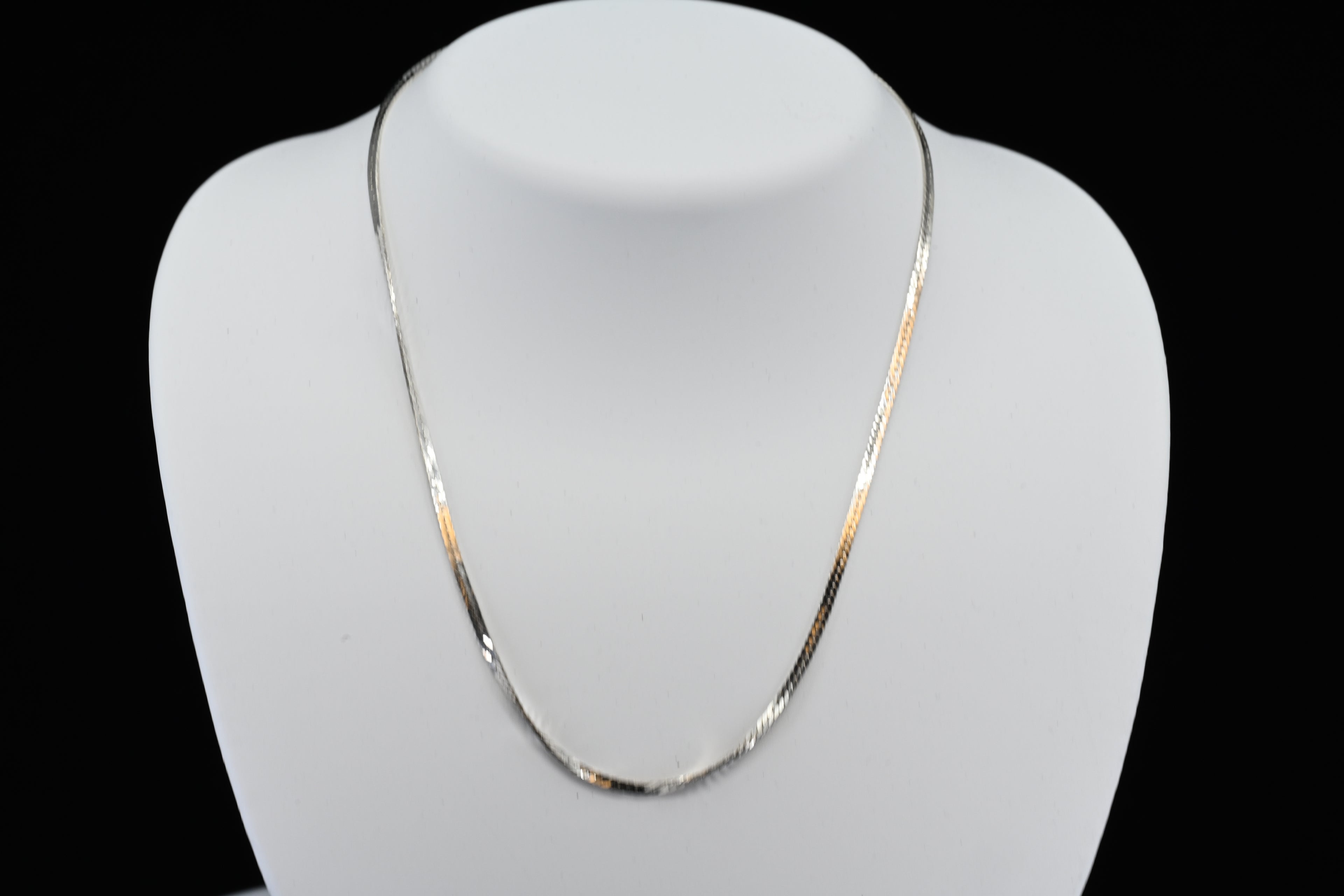 Sterling Silver Herringbone Chain