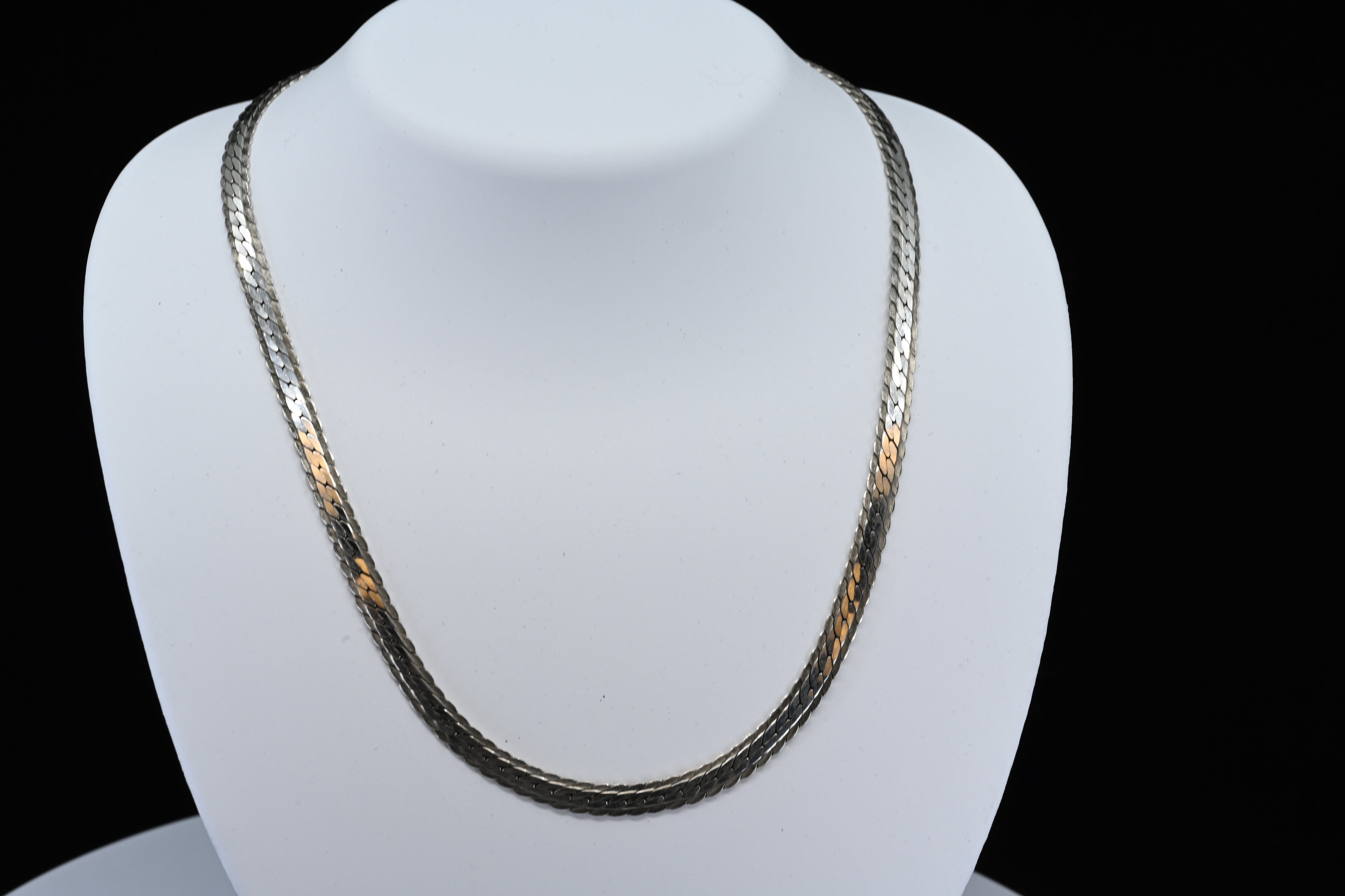 Sterling Silver Herringbone Chain