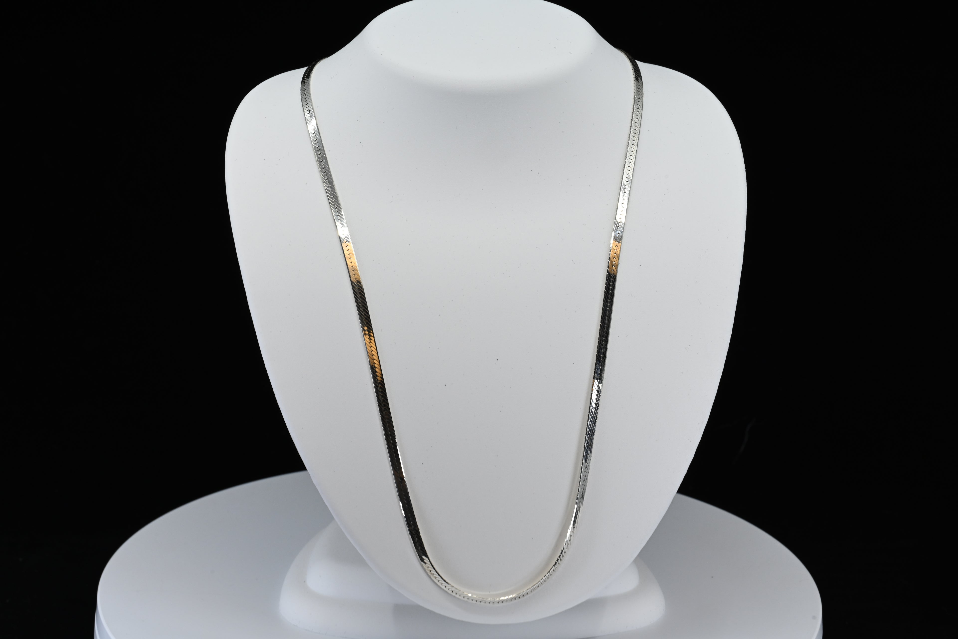 Sterling Silver Herringbone Chain