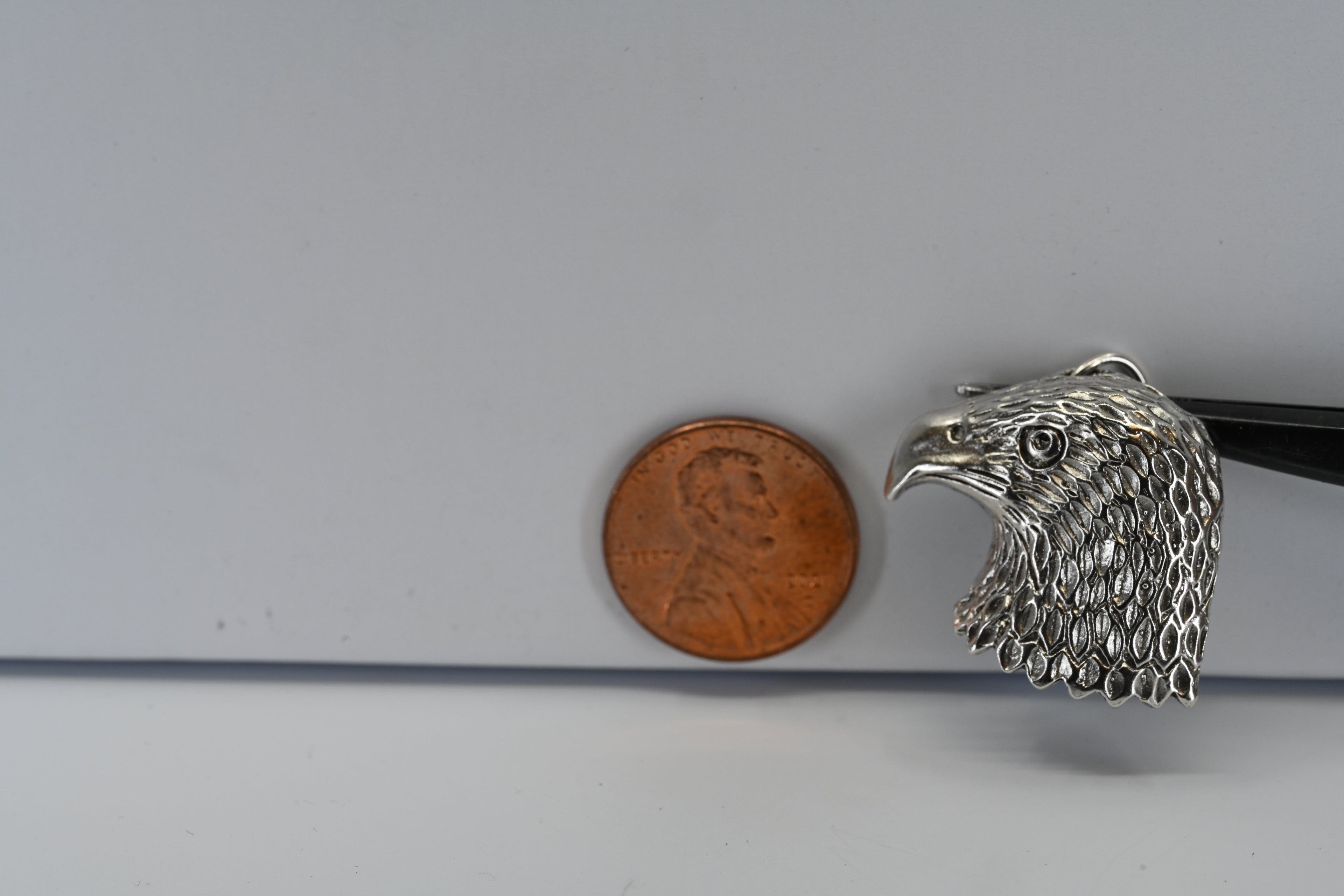 Sterling Silver Eagle Head Charm