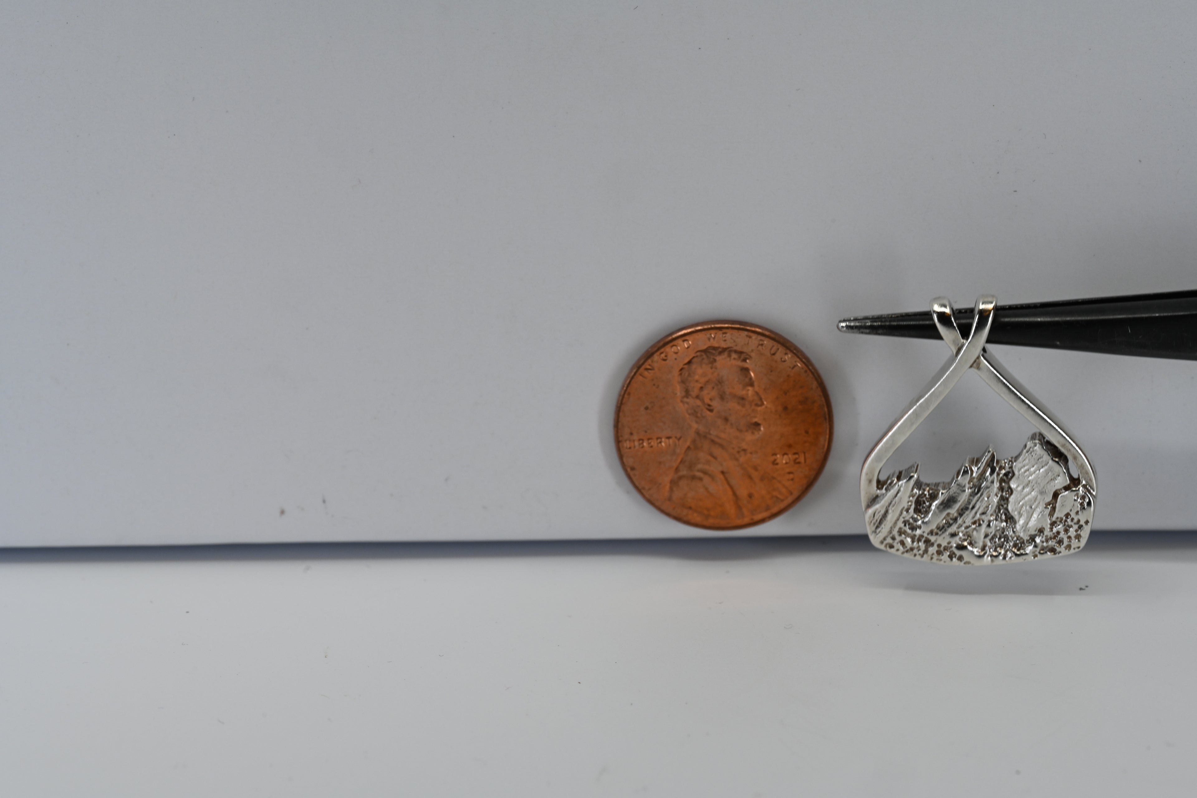 Sterling Silver Mountain Pendant