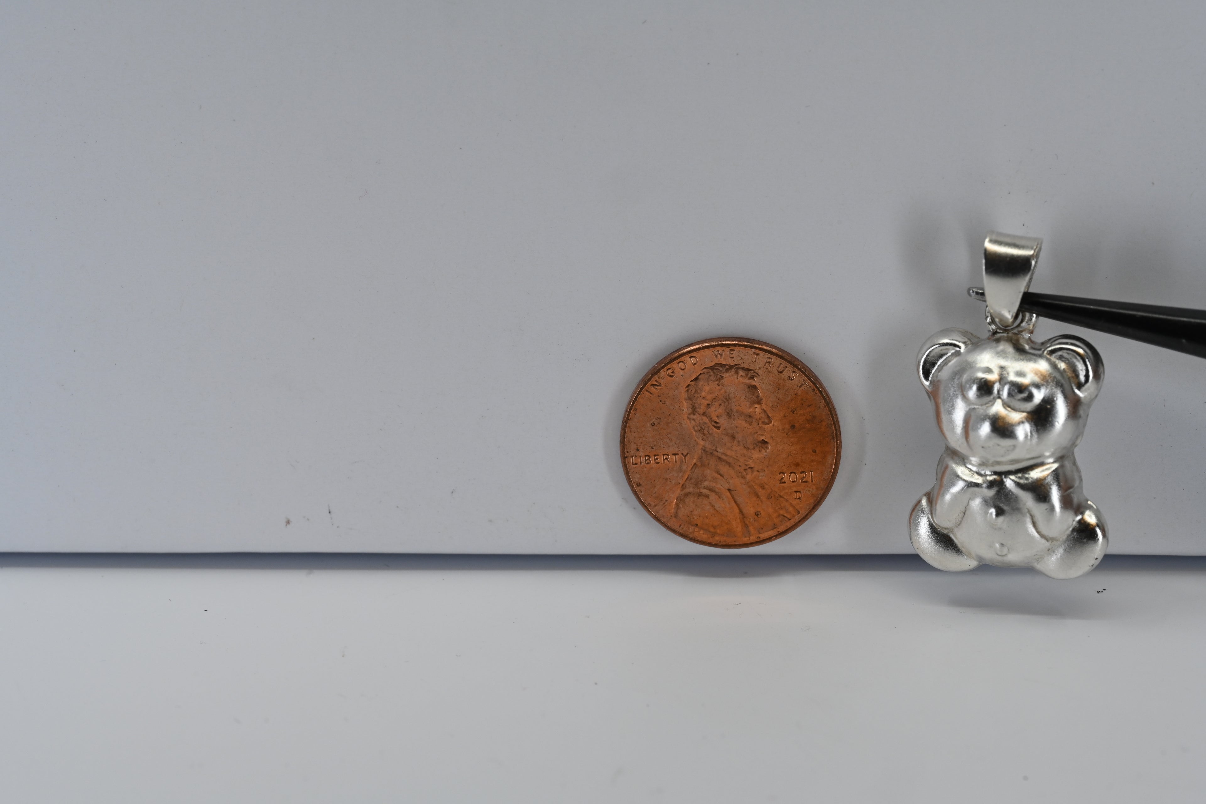 Sterling Silver Bear Pendant