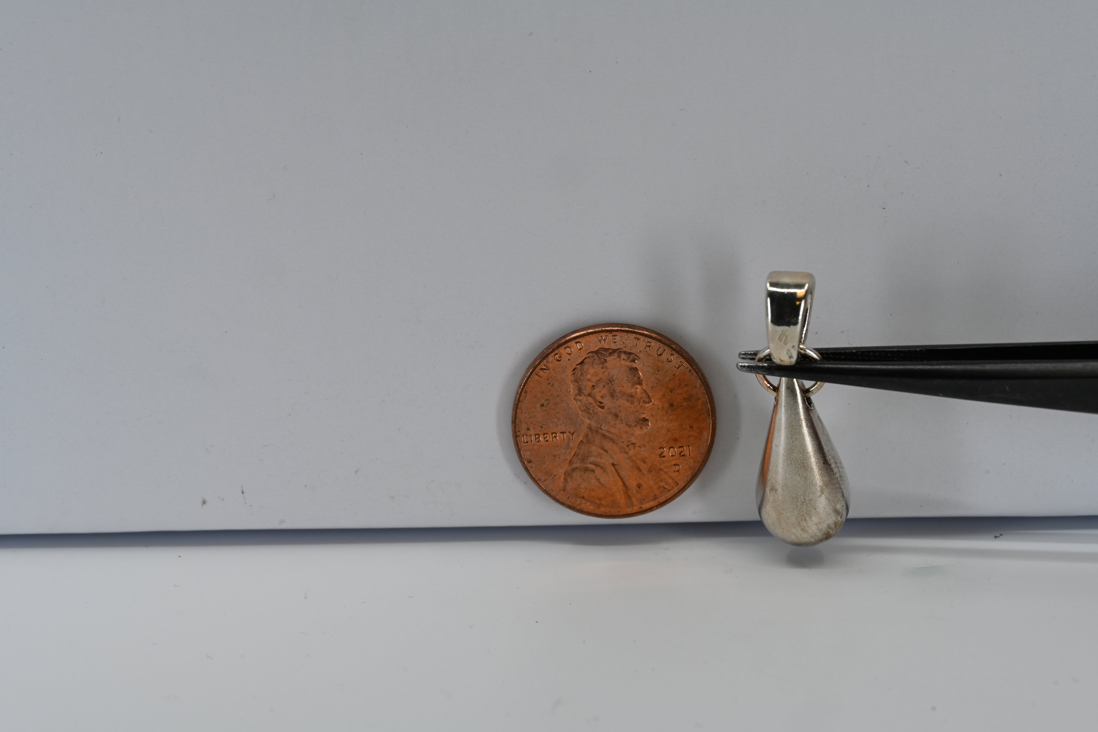 Sterling Silver Rain Drop Pendant