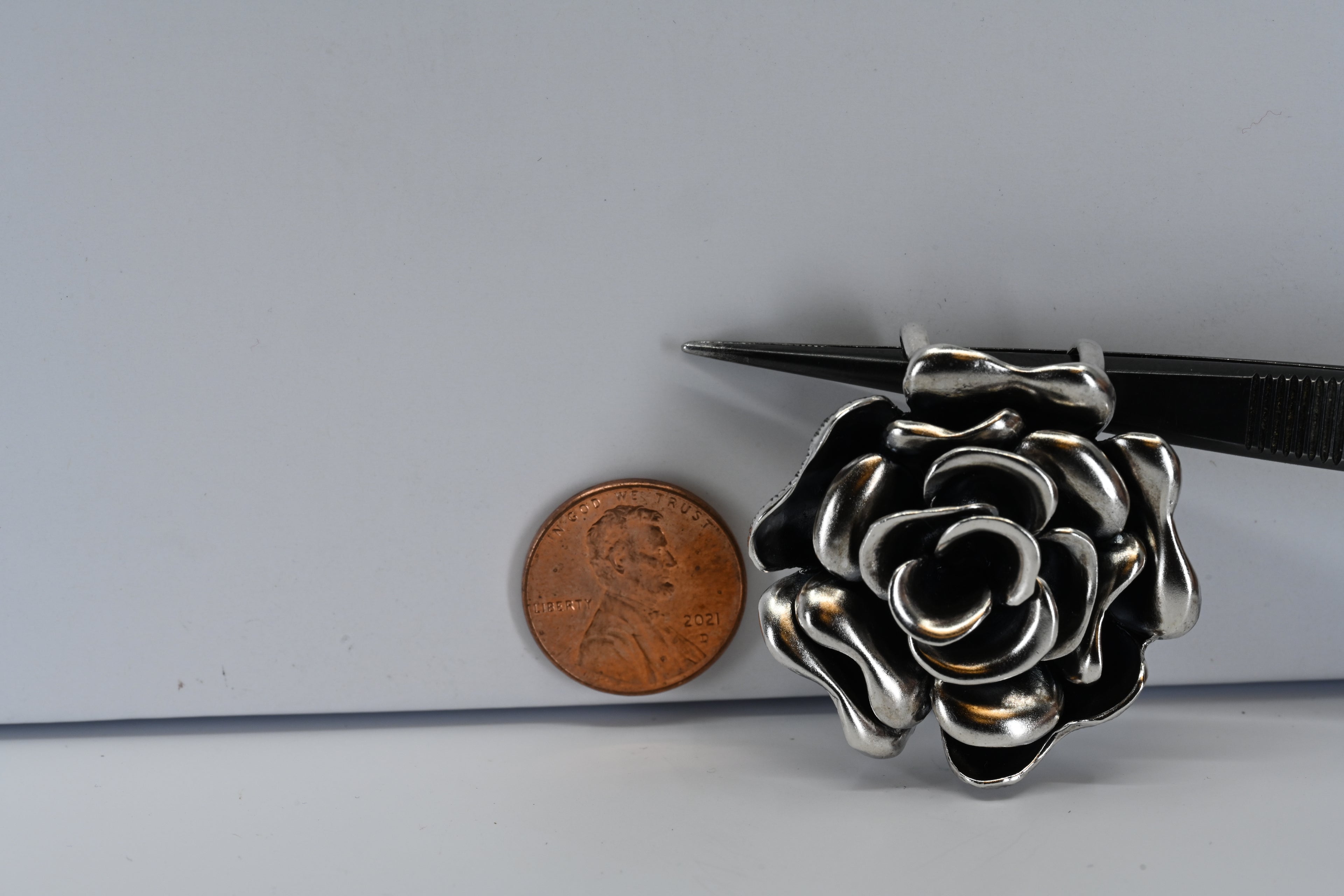 Sterling Silver Flower Pendant