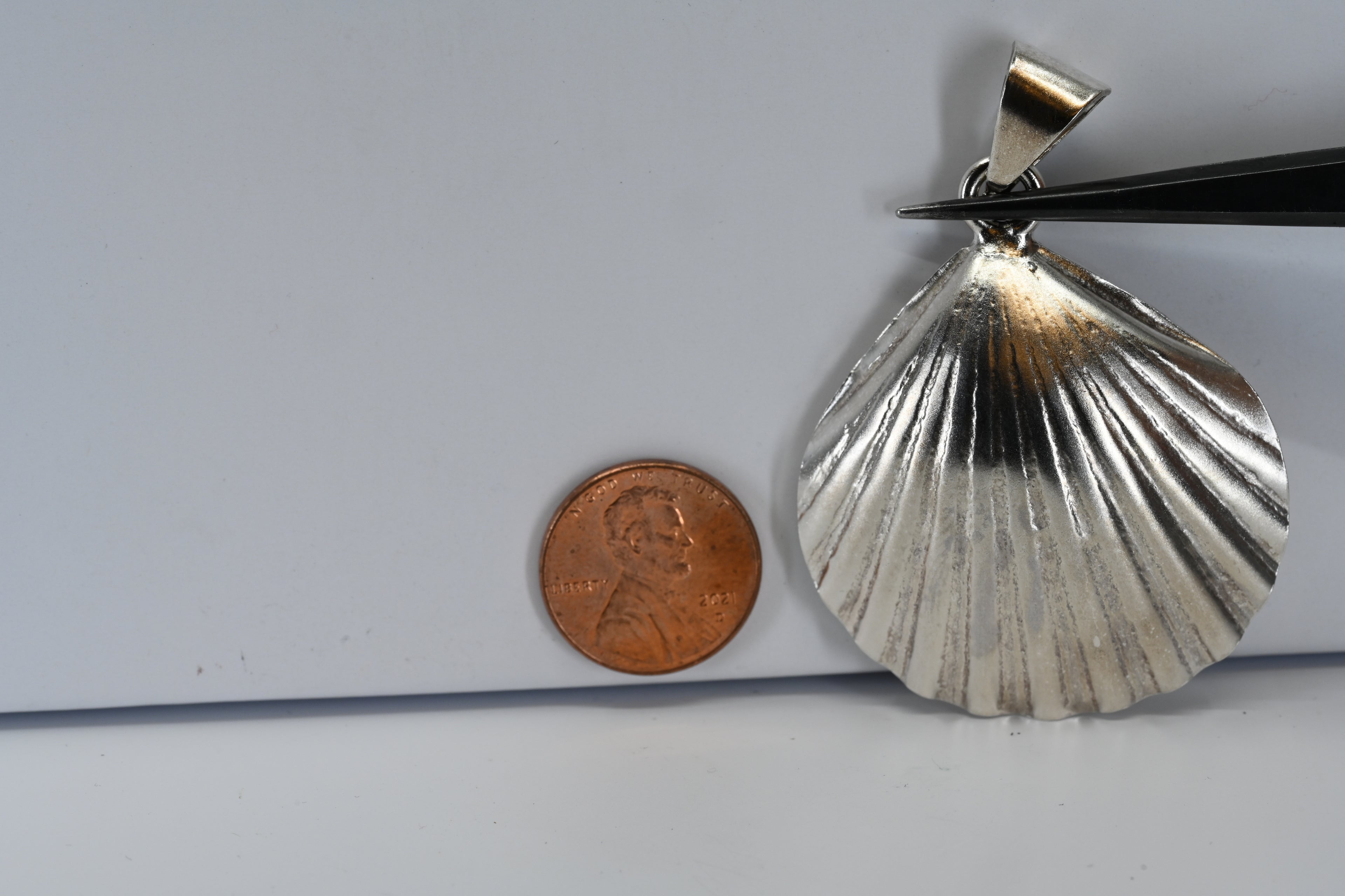 Sterling Silver Shell Pendant