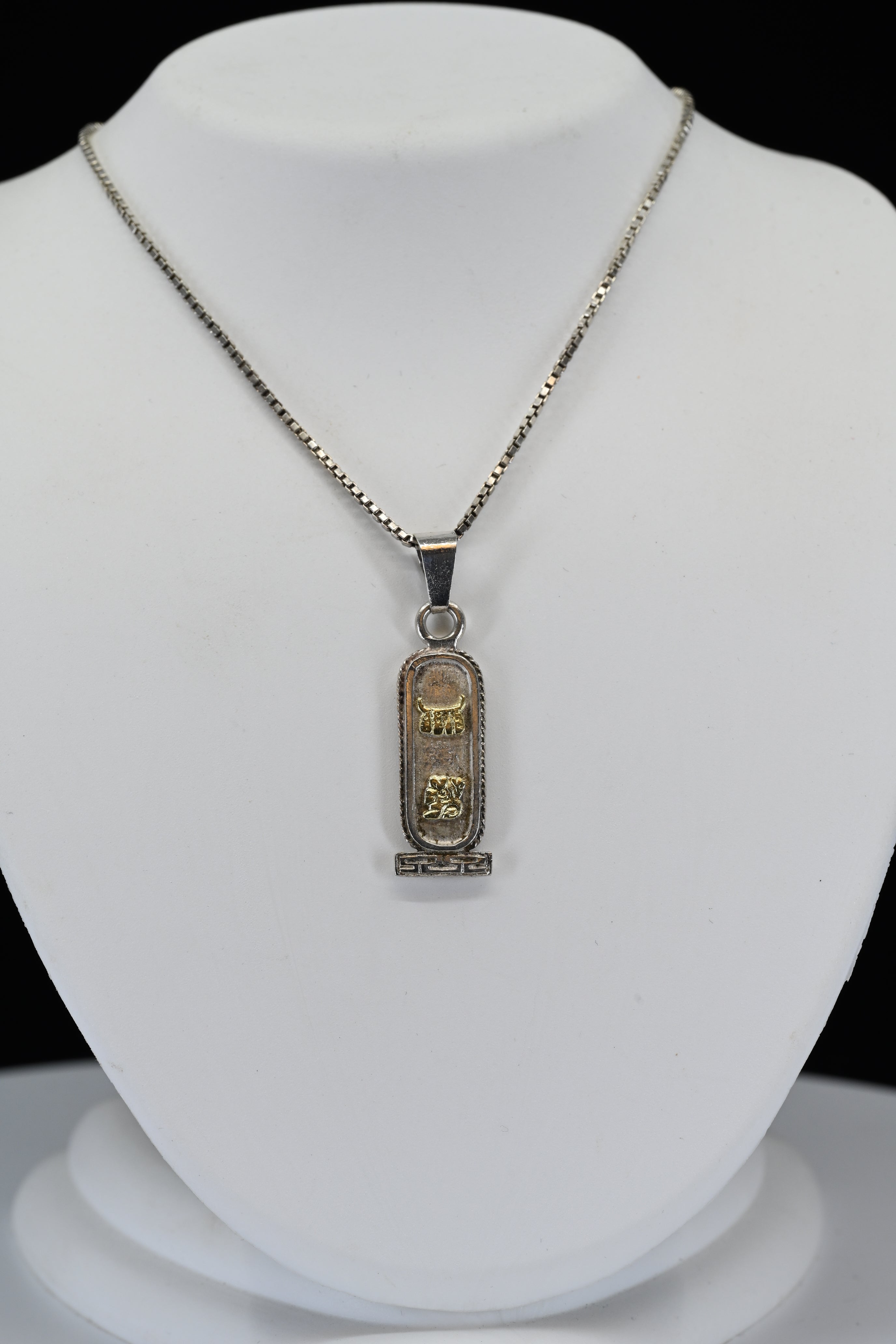 Sterling Silver Oro Maya Necklace