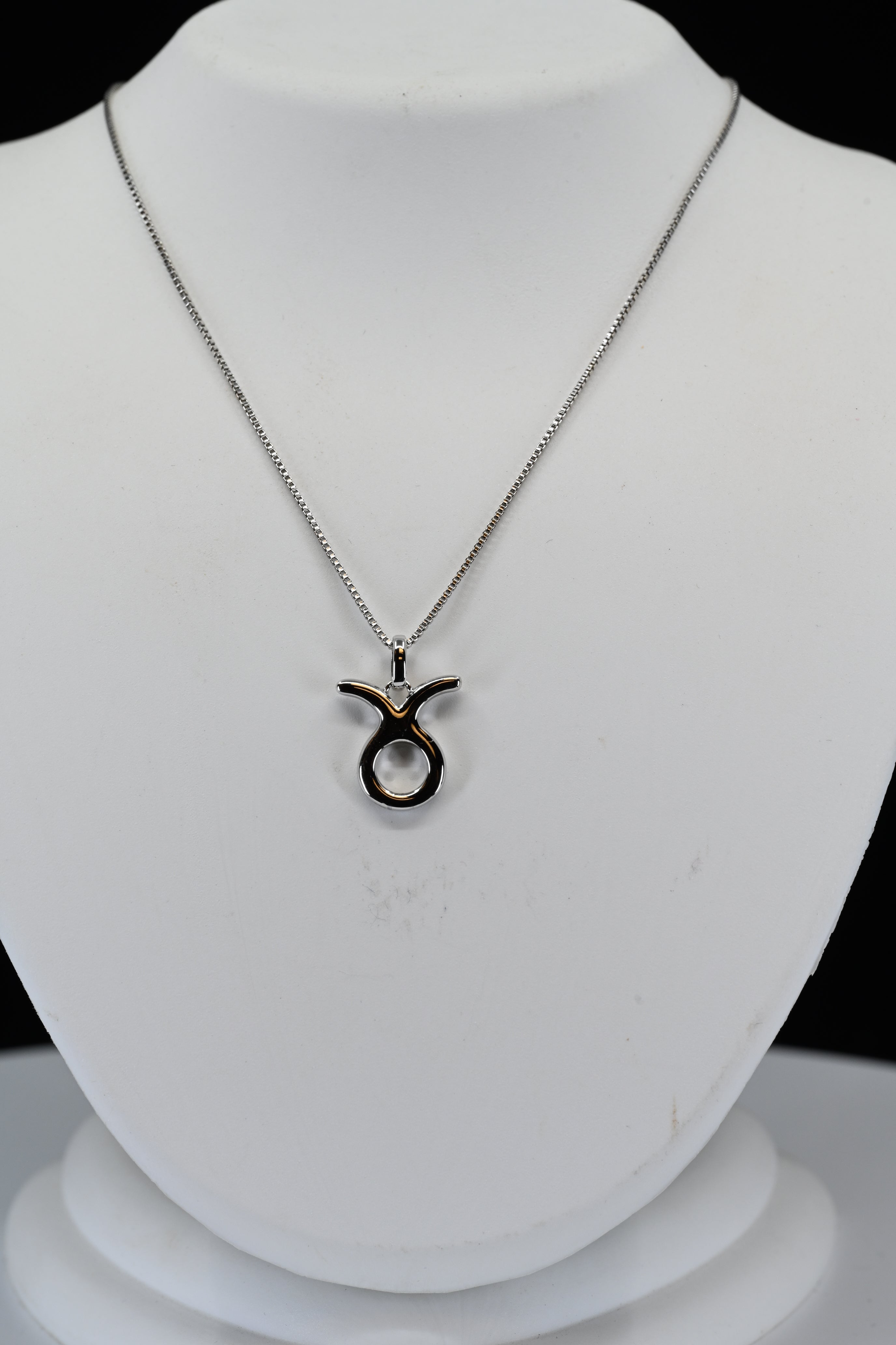 Sterling Silver Taurus Necklace
