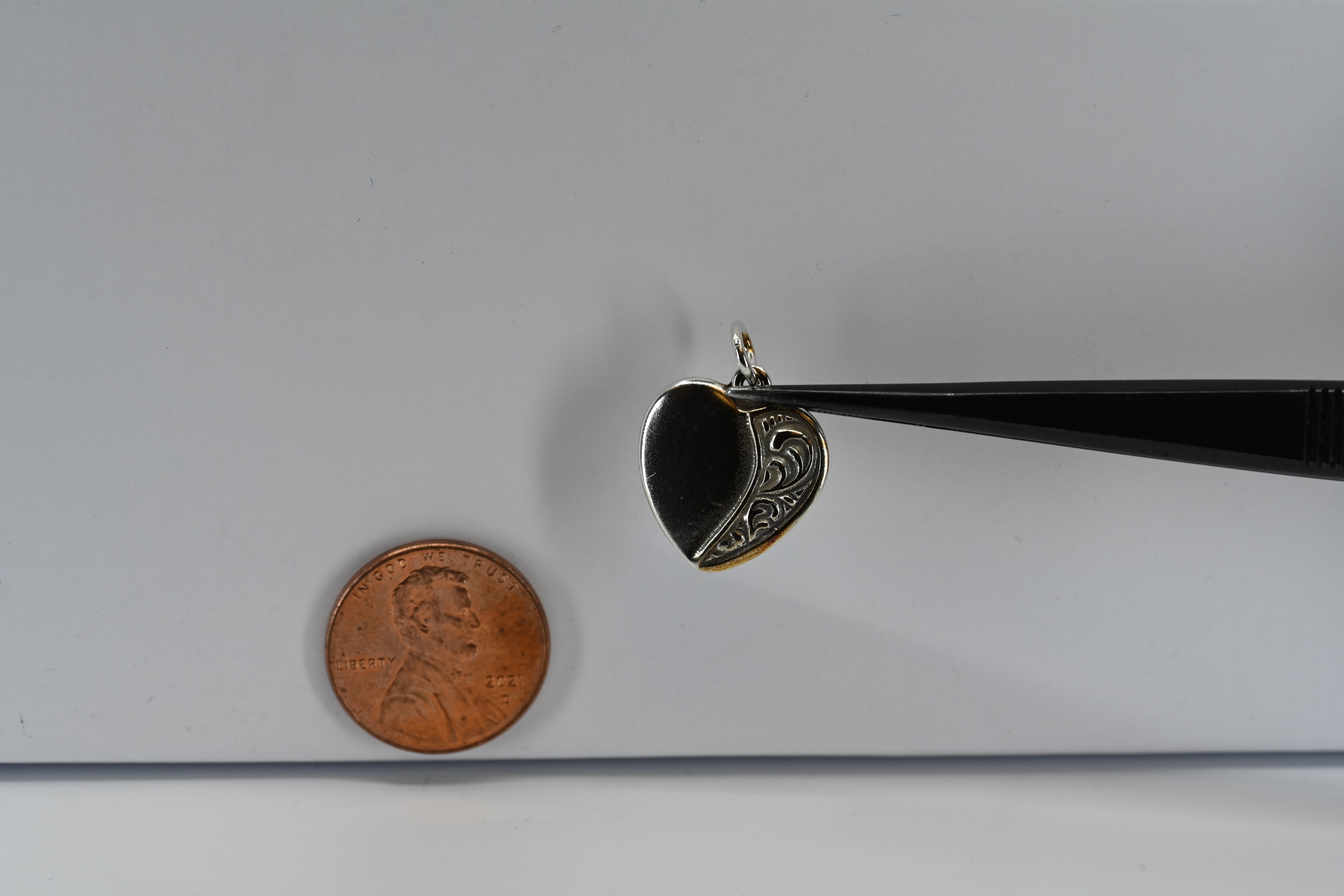 Sterling Silver Heart Charm