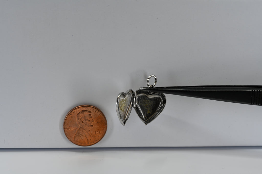 Sterling Silver Heart Locket Charm