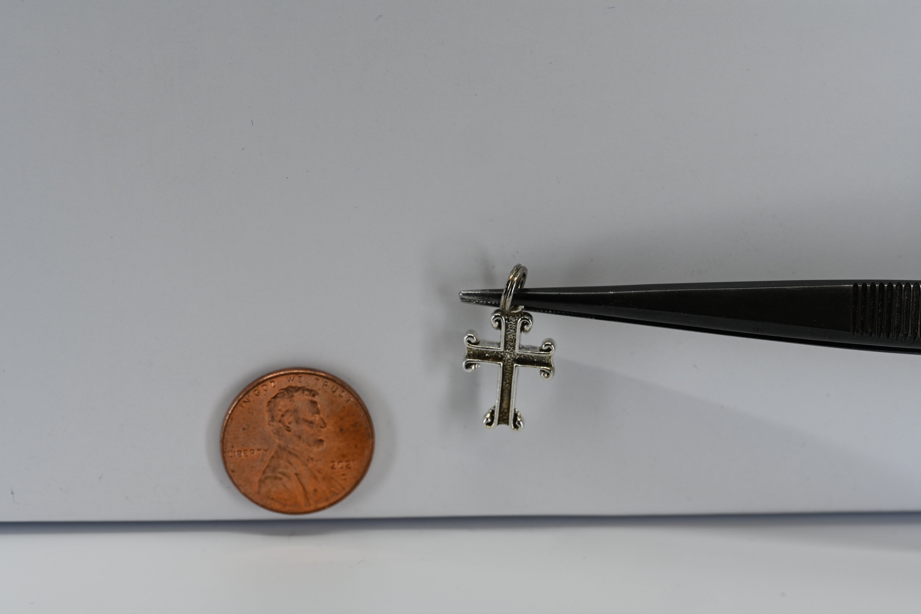 Sterling Silver Cross Charm