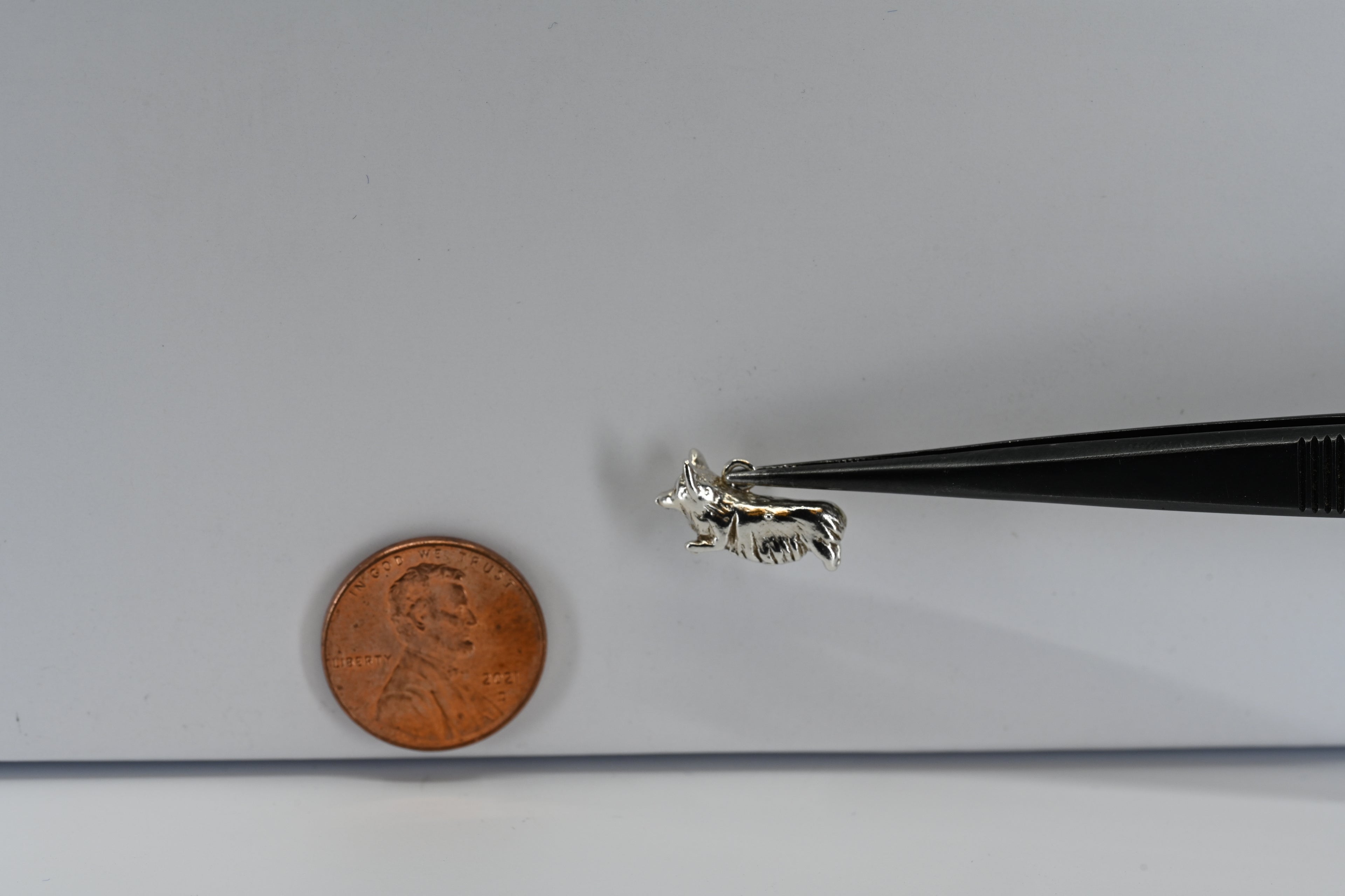 Sterling Silver Dog Charm